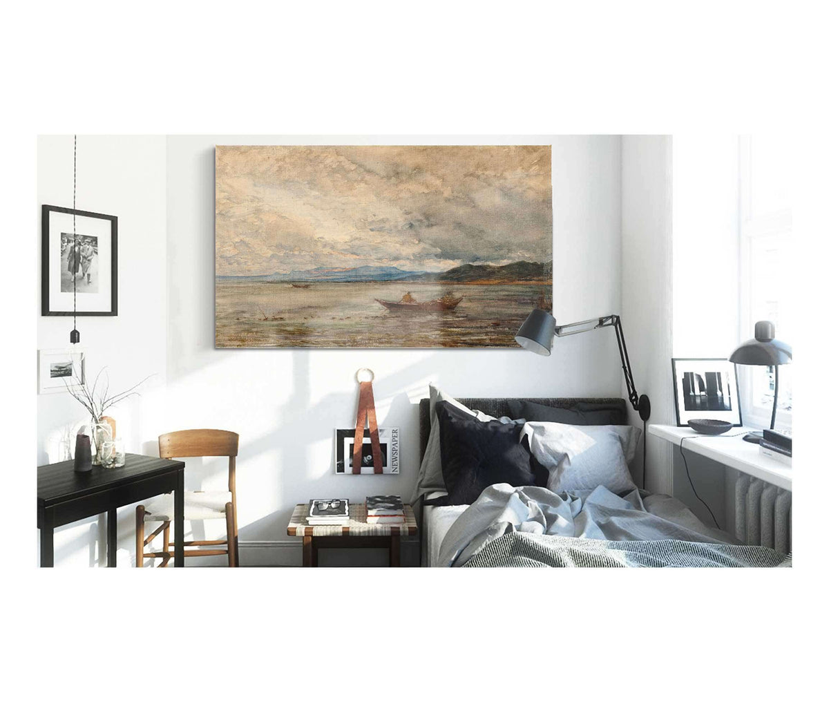 Fos Environs De Martigues by Felix Ziem