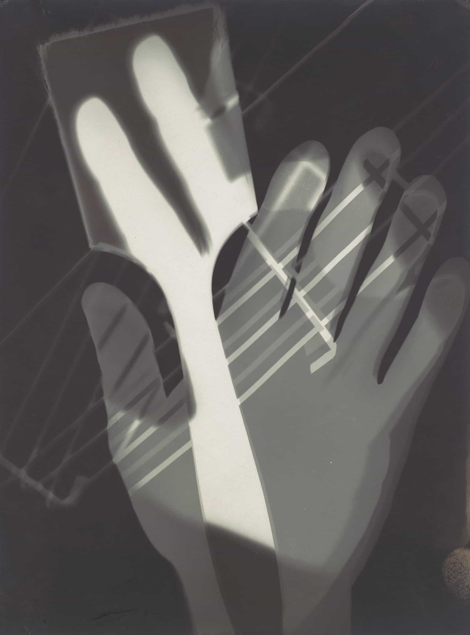 Fotogramm by Laszlo Moholy Nagy