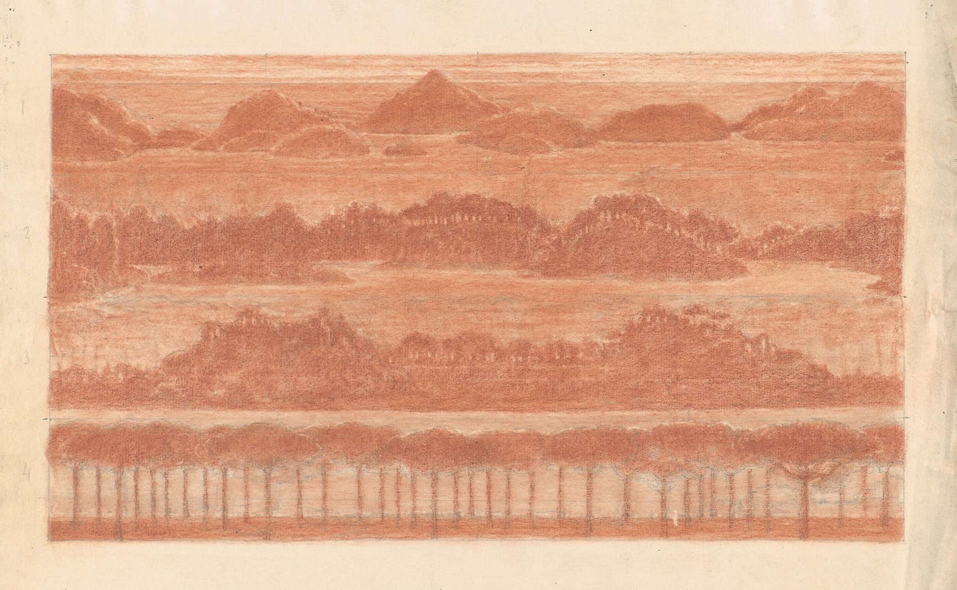 Four Landscapes   by Herbert Crowley