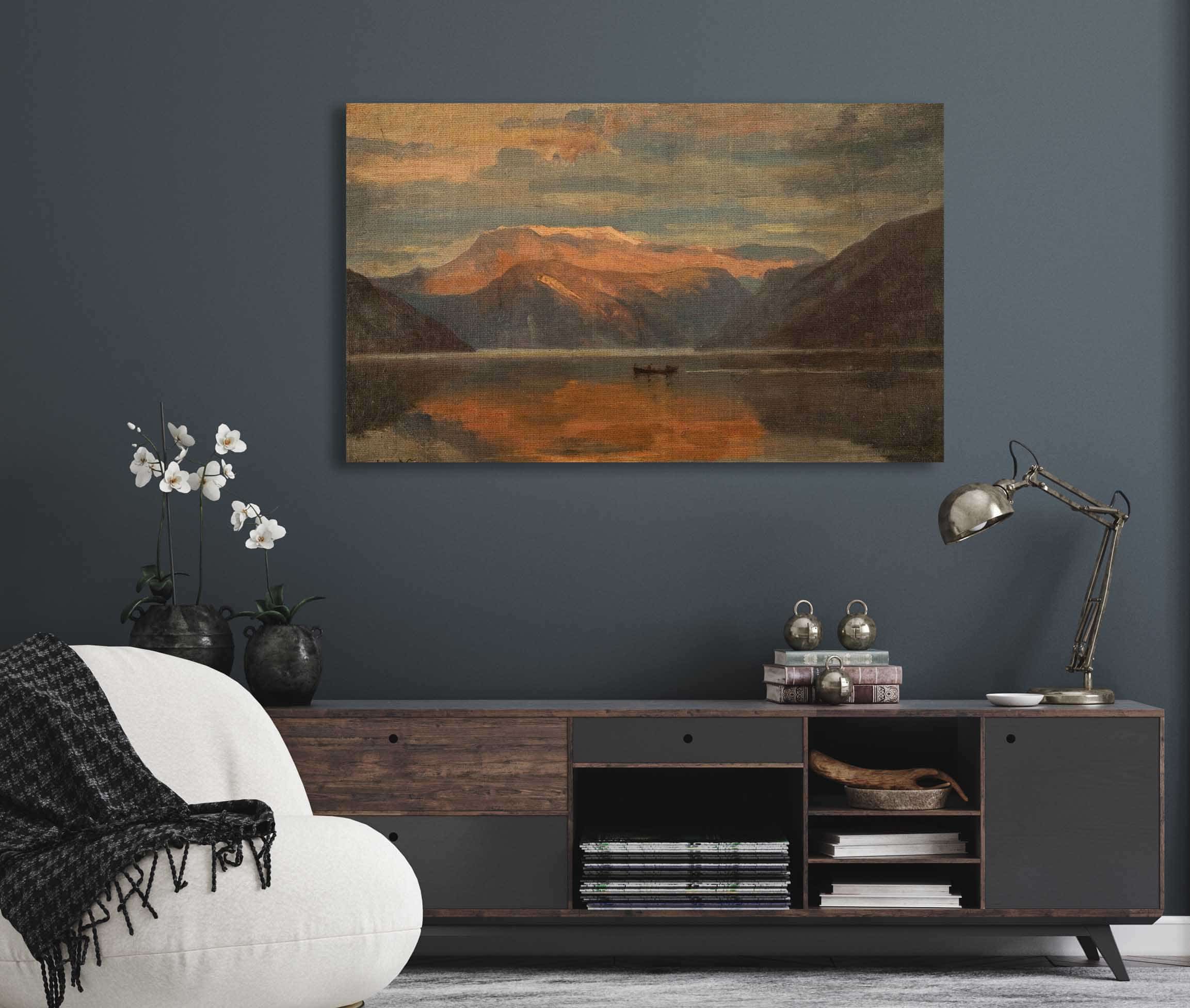 Fra Balestrand By Amaldus Nielsen