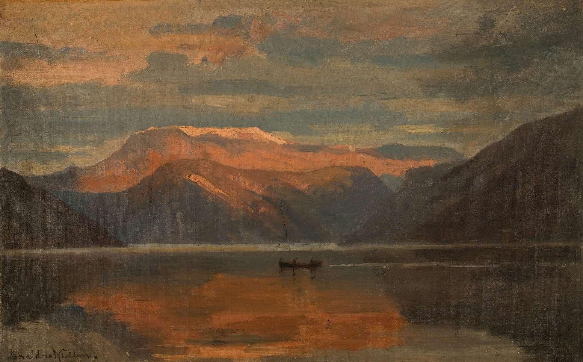Fra Balestrand By Amaldus Nielsen
