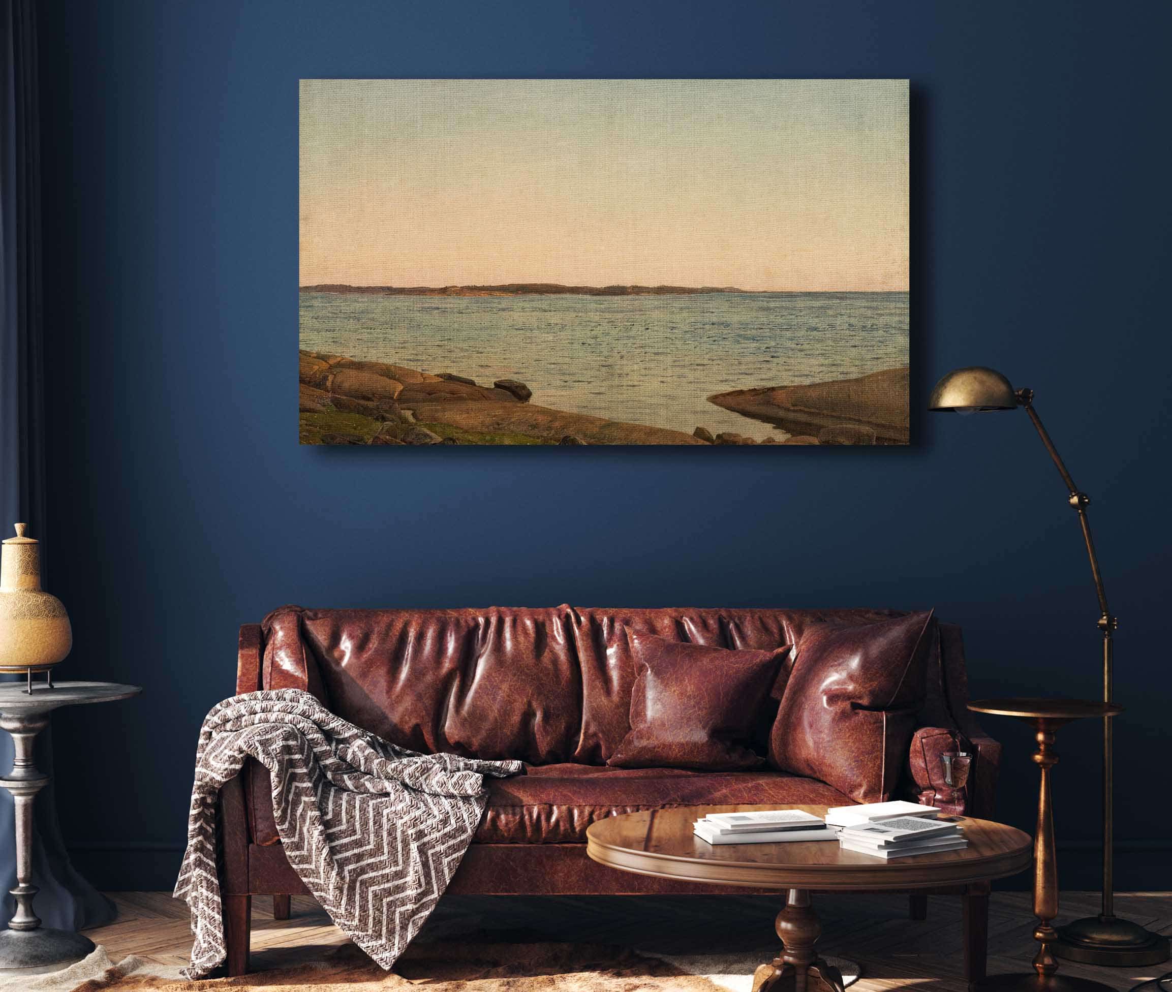 Fra Beiningen Skudesnes By Amaldus Nielsen