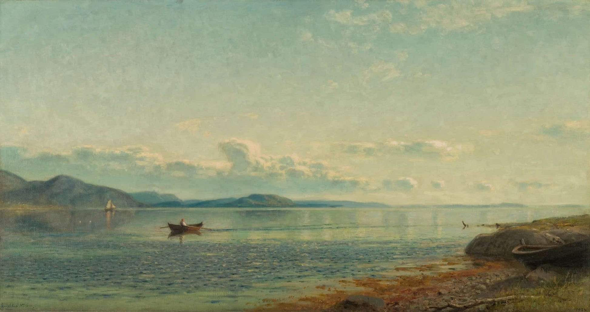 Fra Bommelfjord By Amaldus Nielsen