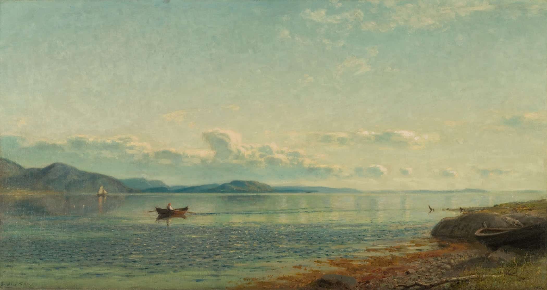Fra Bommelfjord By Amaldus Nielsen