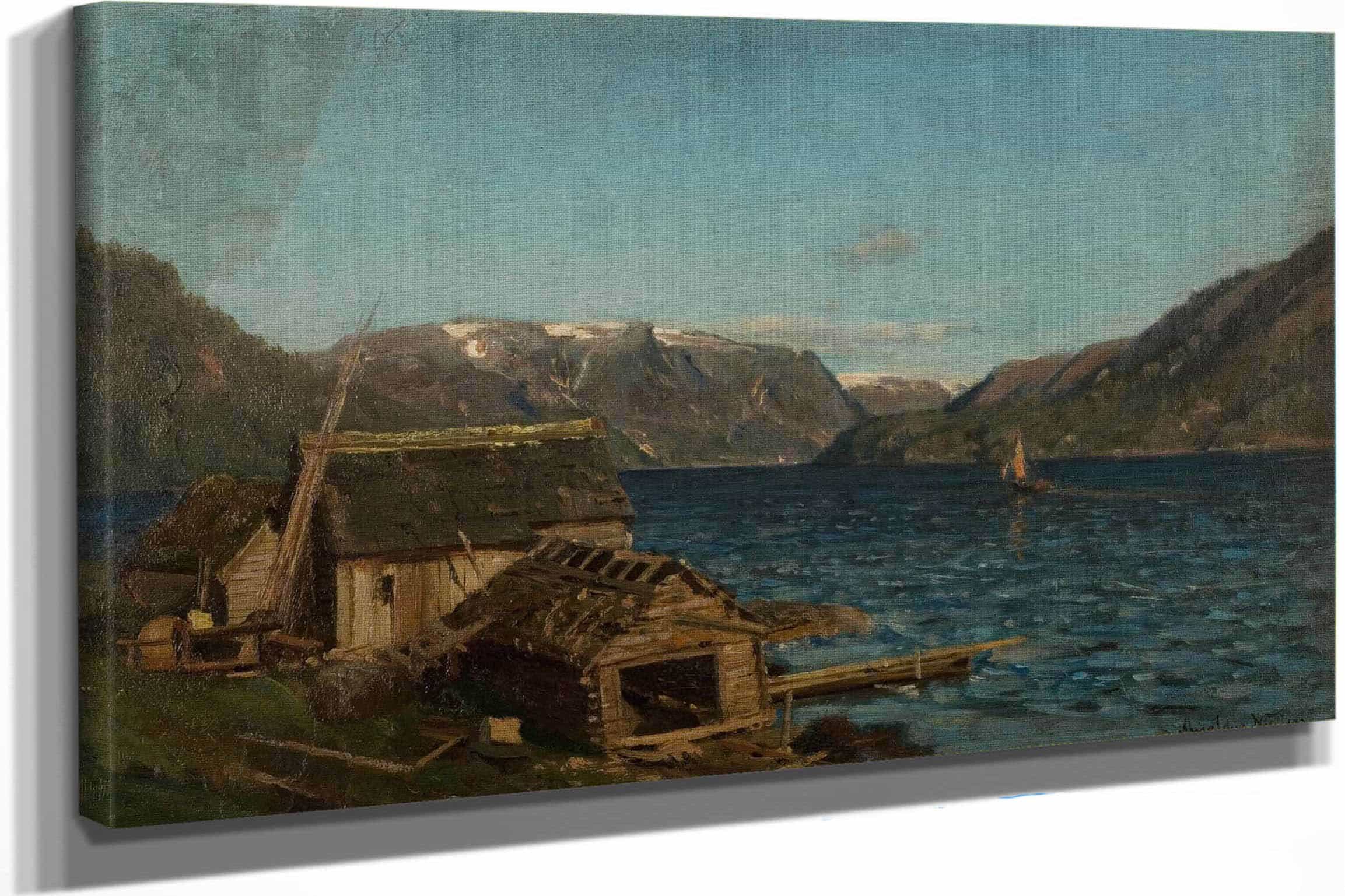 Fra Djonne By Amaldus Nielsen