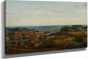 Fra Gjertsbjerg Mandal By Amaldus Nielsen