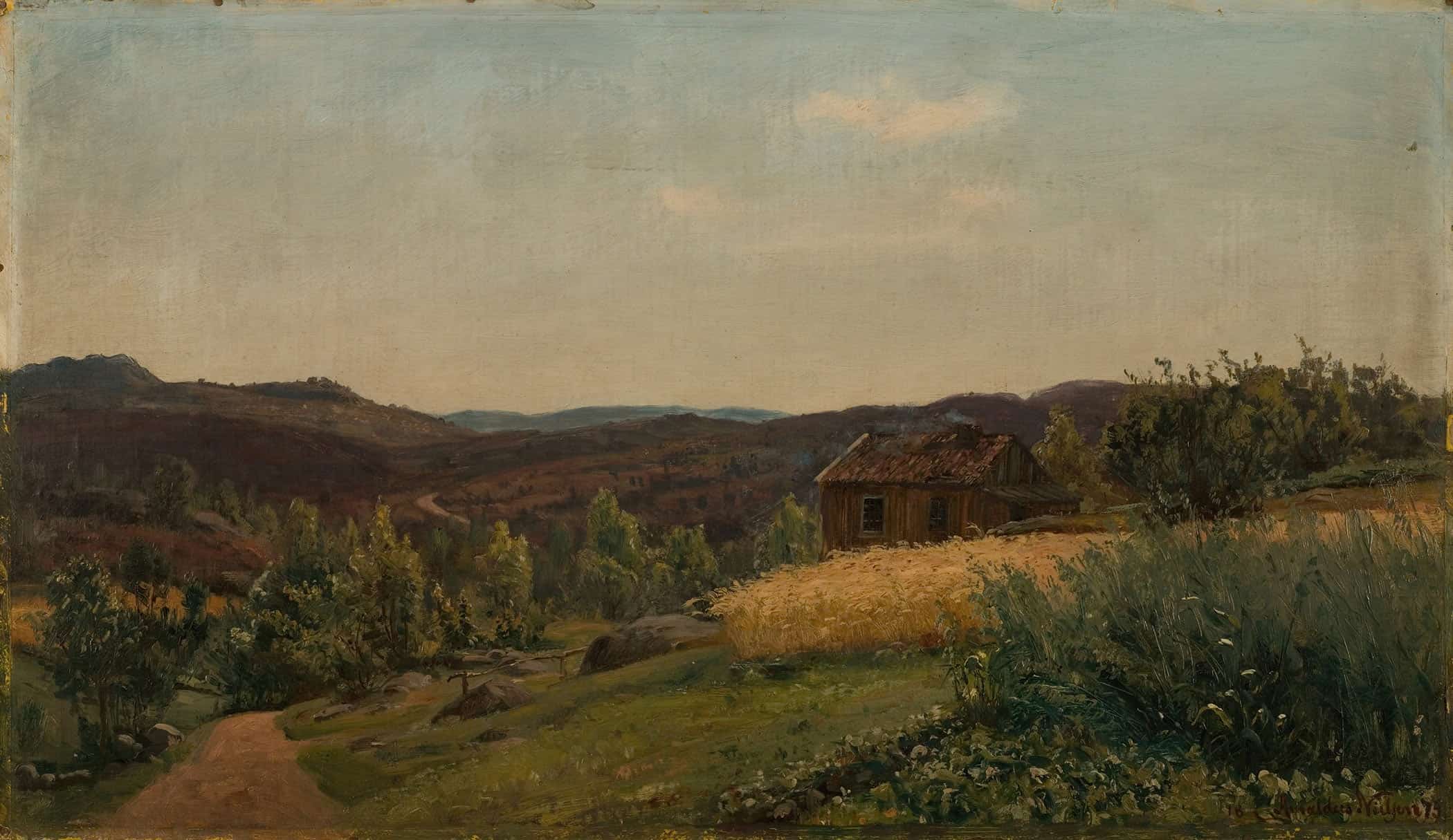 Fra Gjervoldstad Mandal By Amaldus Nielsen