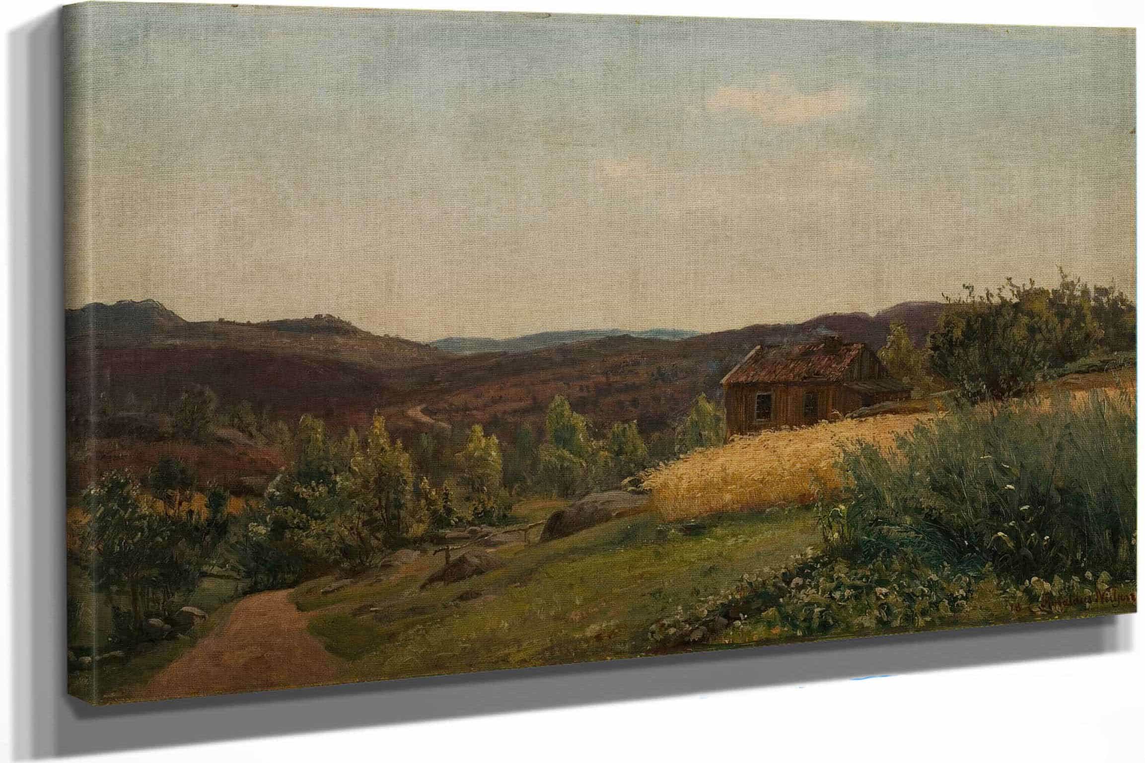 Fra Gjervoldstad Mandal By Amaldus Nielsen