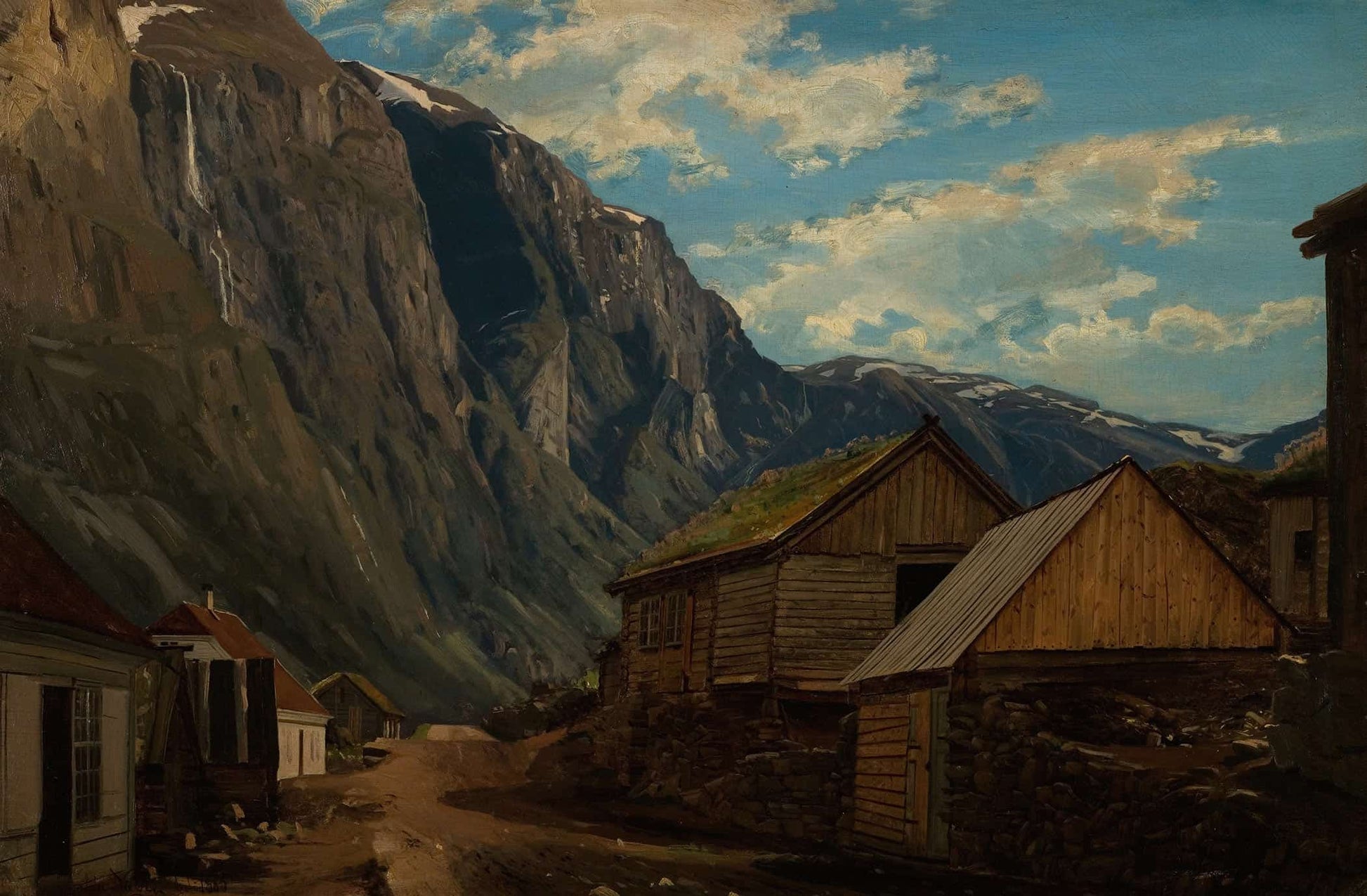 Fra Gudvangen By Amaldus Nielsen