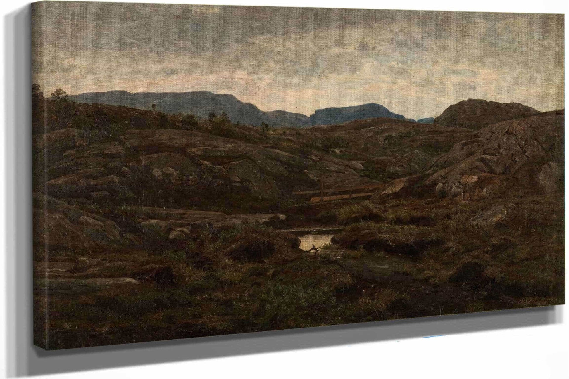 Fra Heiene Ved Aafjord By Amaldus Nielsen