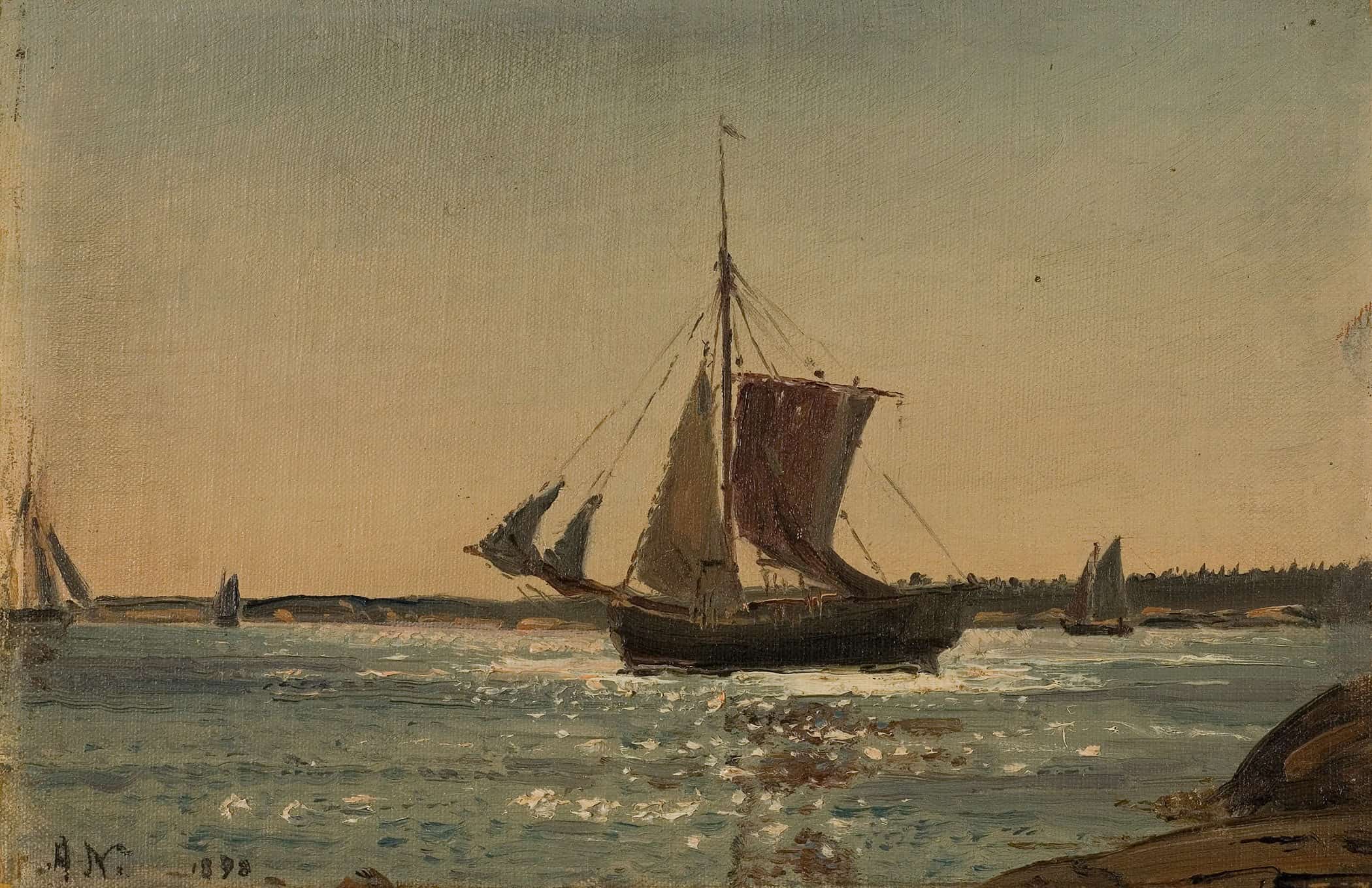 Fra Hvaler By Amaldus Nielsen