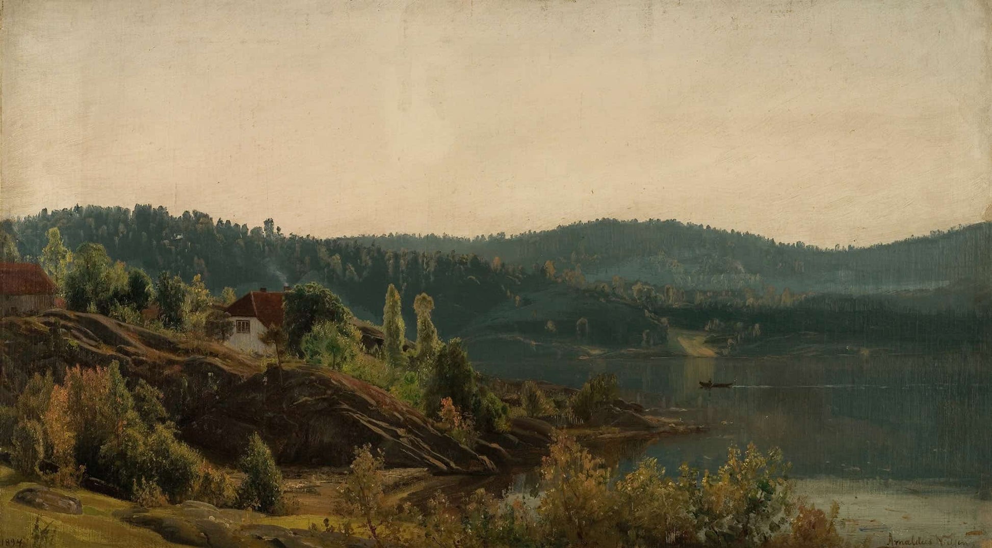 Fra Mindalen Risor By Amaldus Nielsen