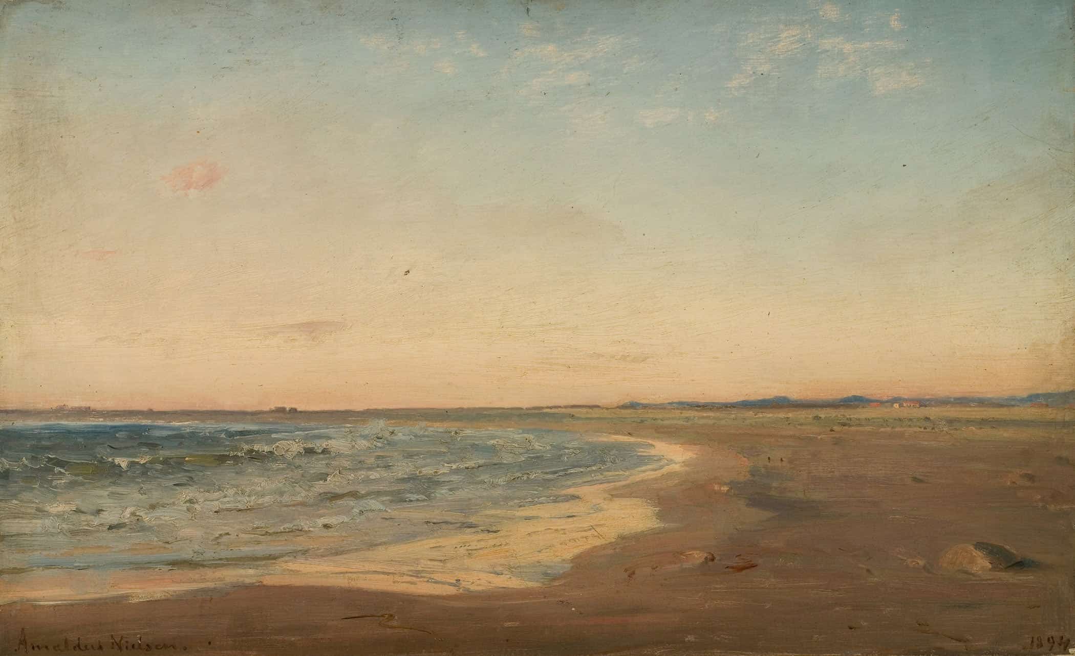 Fra Naerland Jaeren By Amaldus Nielsen