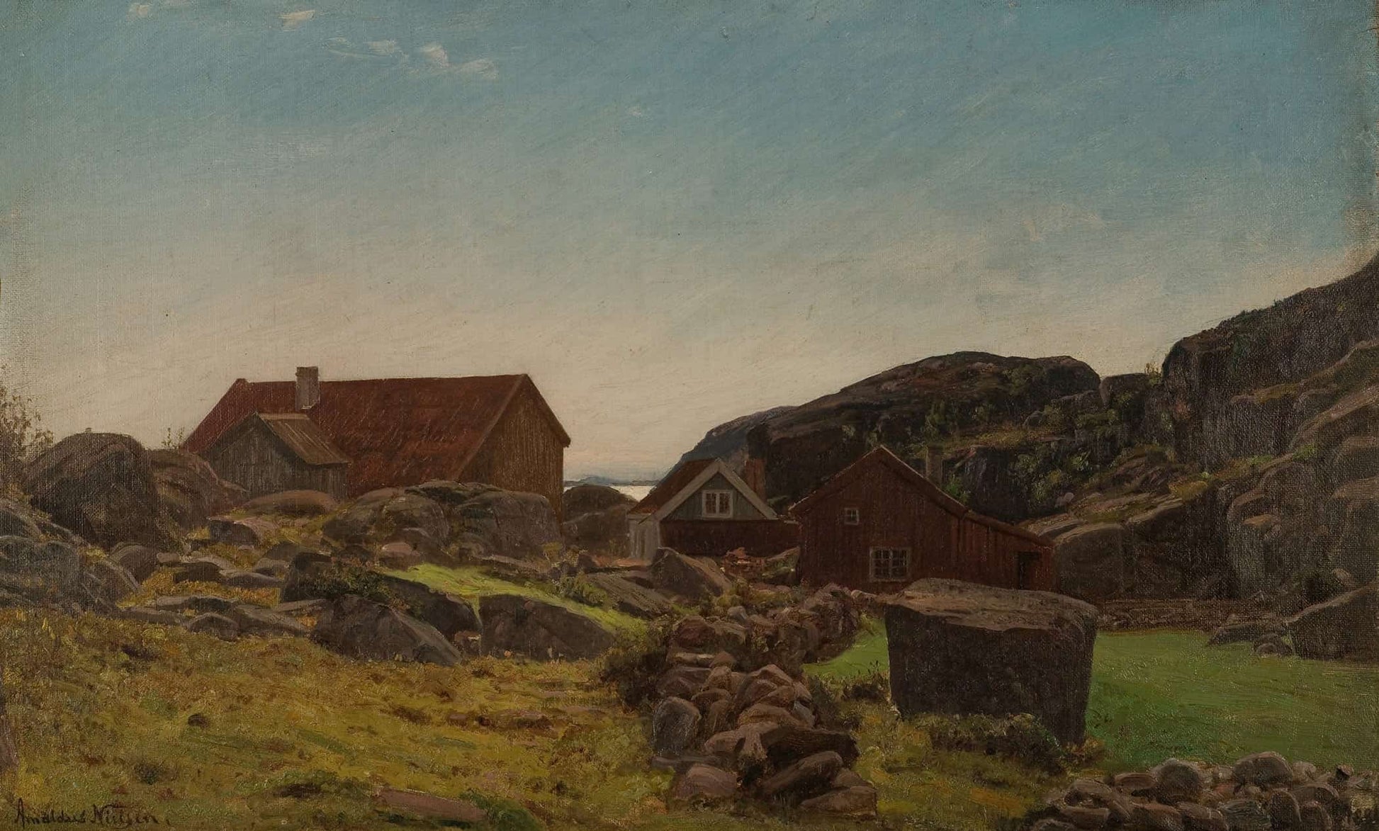 Fra Ny Hellesund By Amaldus Nielsen