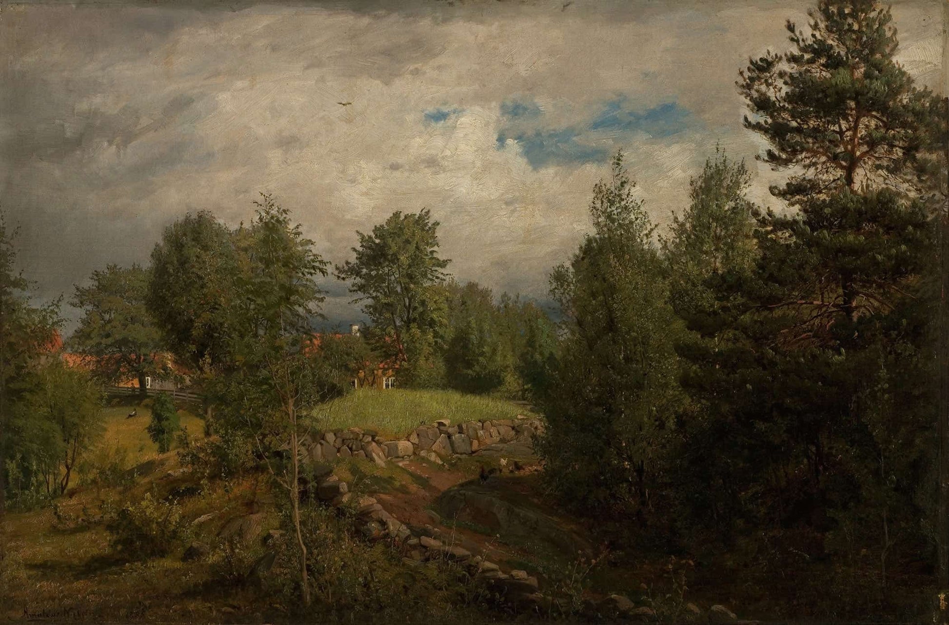 Fra Oyestad By Amaldus Nielsen