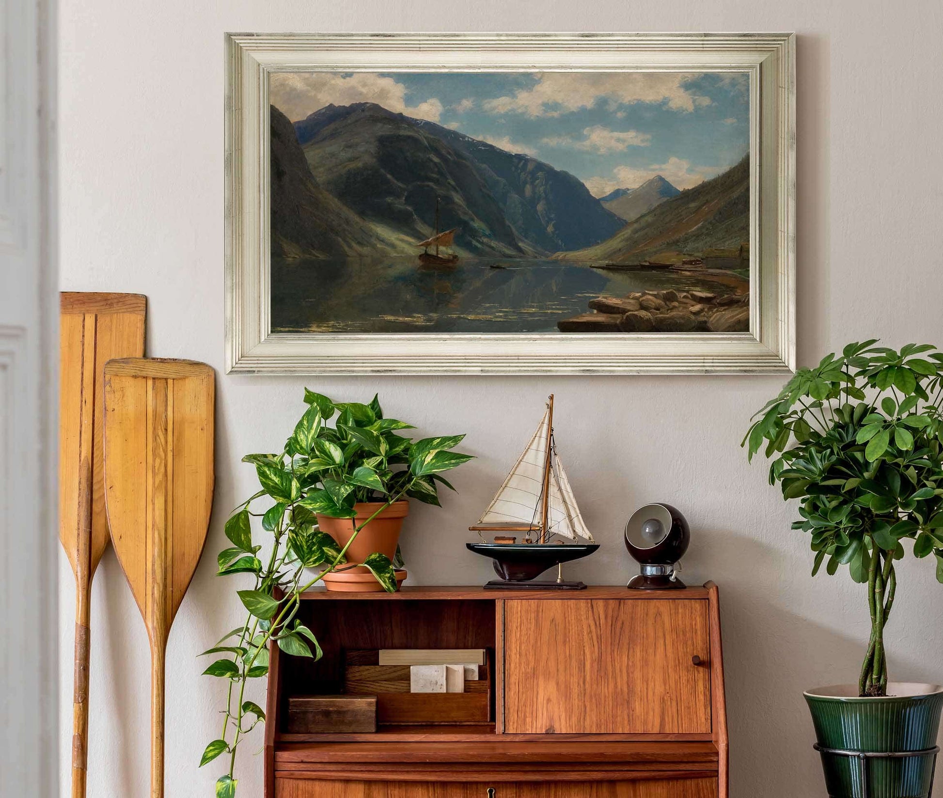 Fra Sognefjord By Amaldus Nielsen