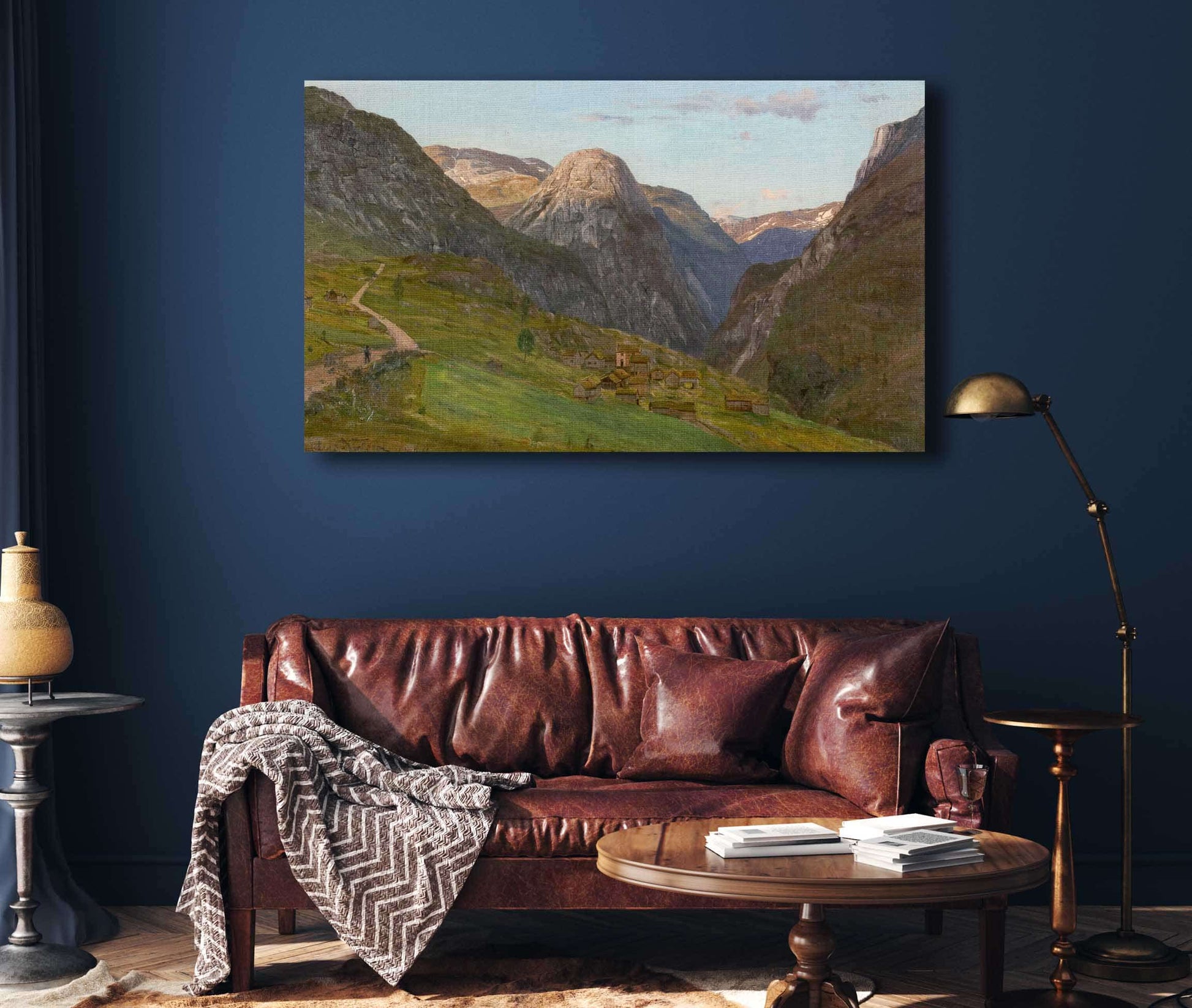 Fra Stalheim By Amaldus Nielsen