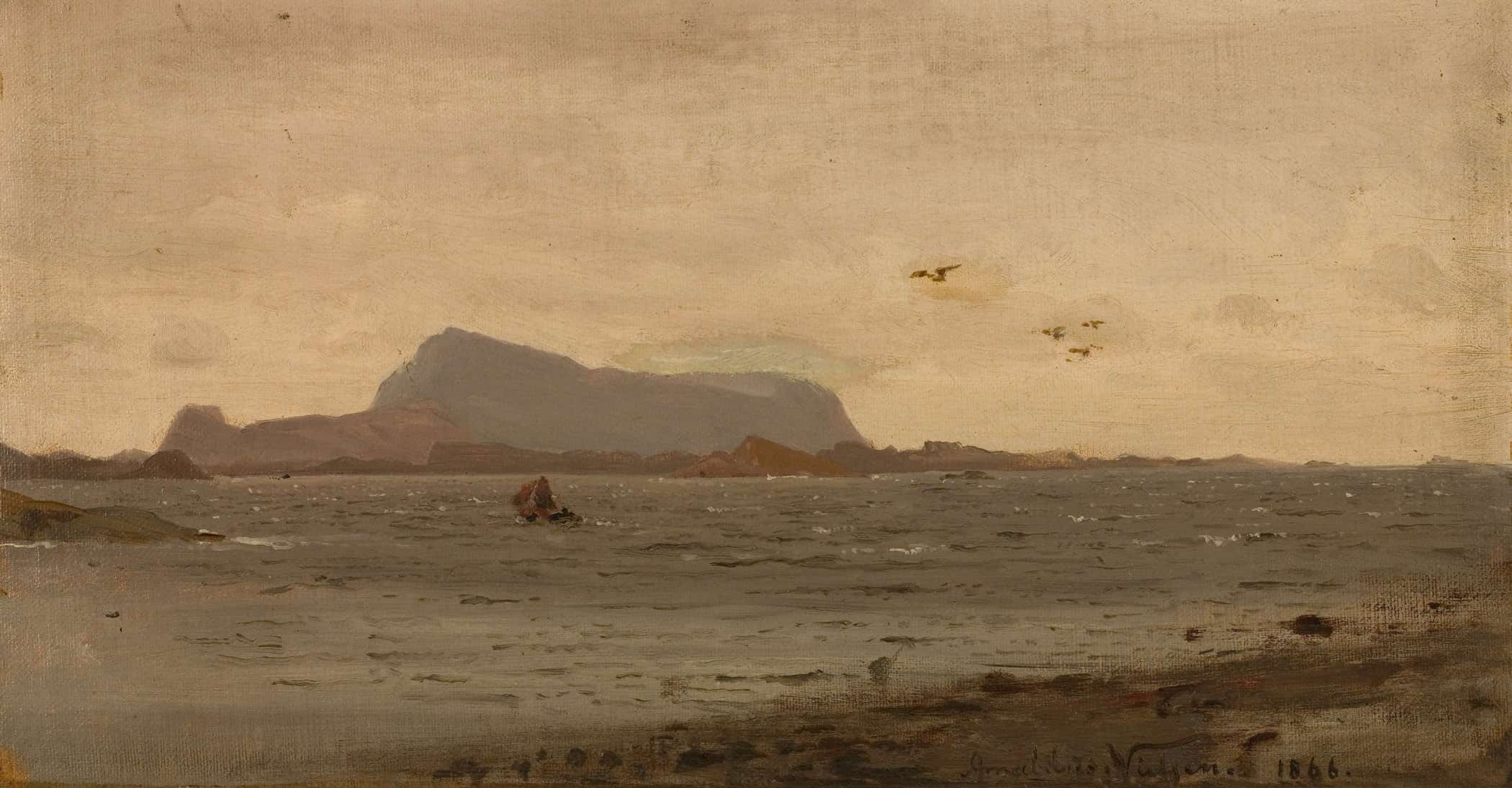 Fra Stavenes I Sondfjord By Amaldus Nielsen
