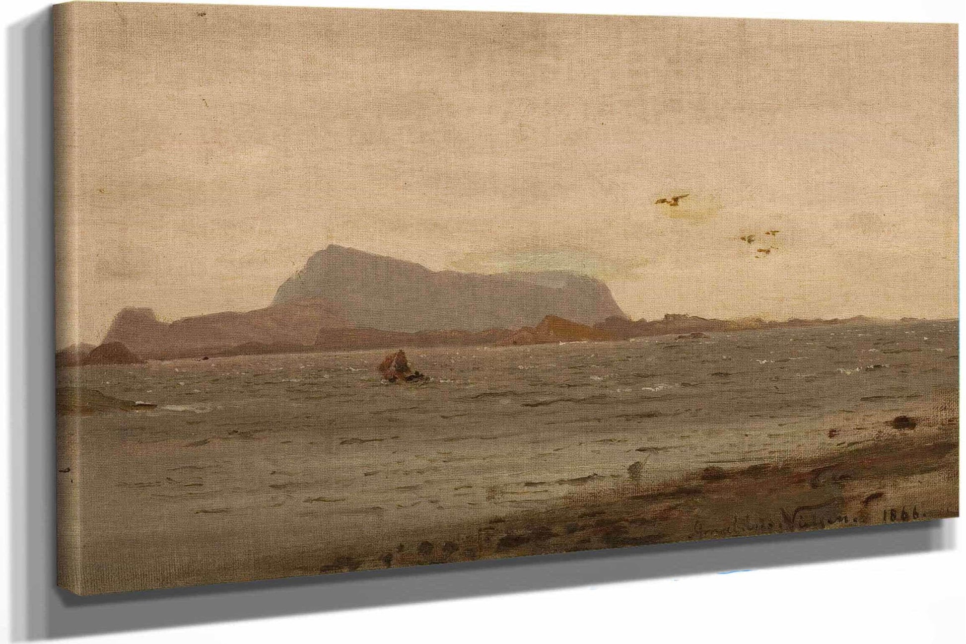 Fra Stavenes I Sondfjord By Amaldus Nielsen
