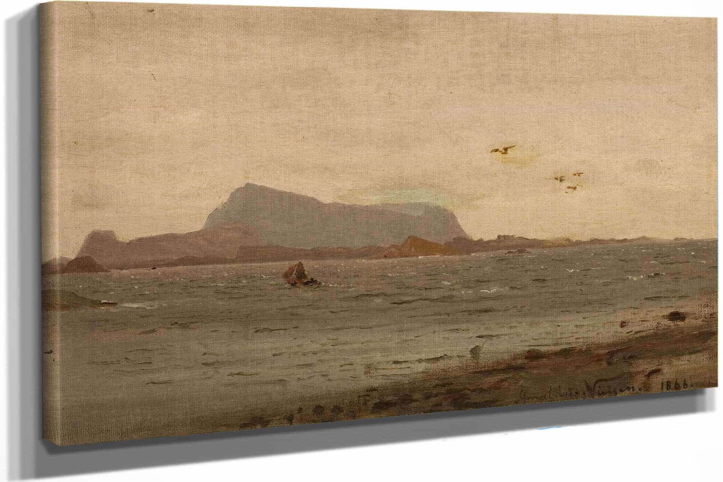 Fra Stavenes I Sondfjord By Amaldus Nielsen