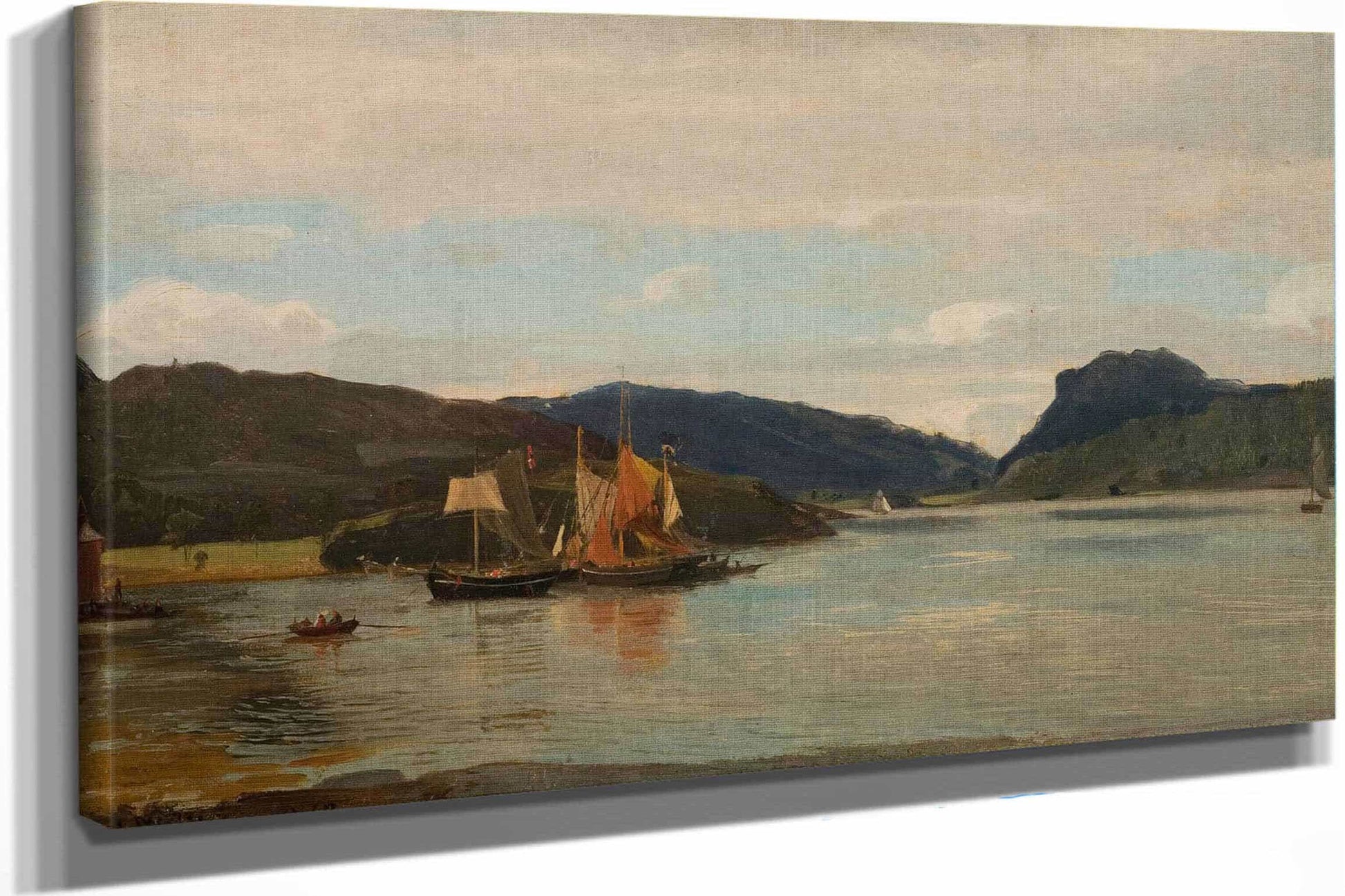 Fra Teroen Bergen By Amaldus Nielsen