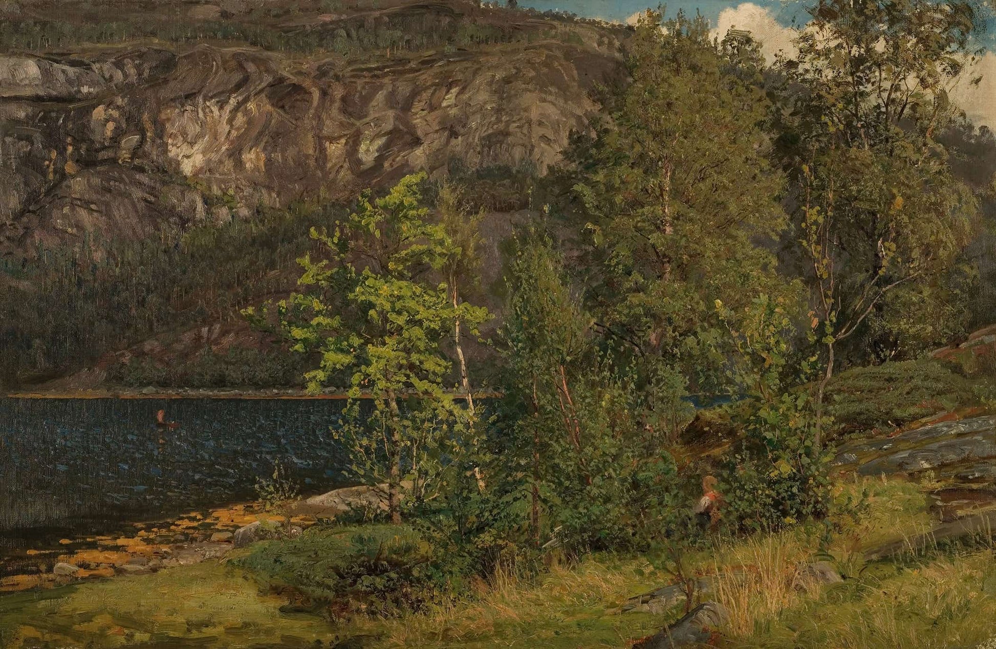 Fra Teroen Hardanger By Amaldus Nielsen