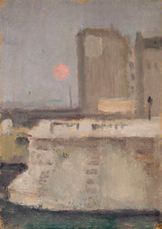 Fragment Of A City In A Fog by Tadeusz Makowski