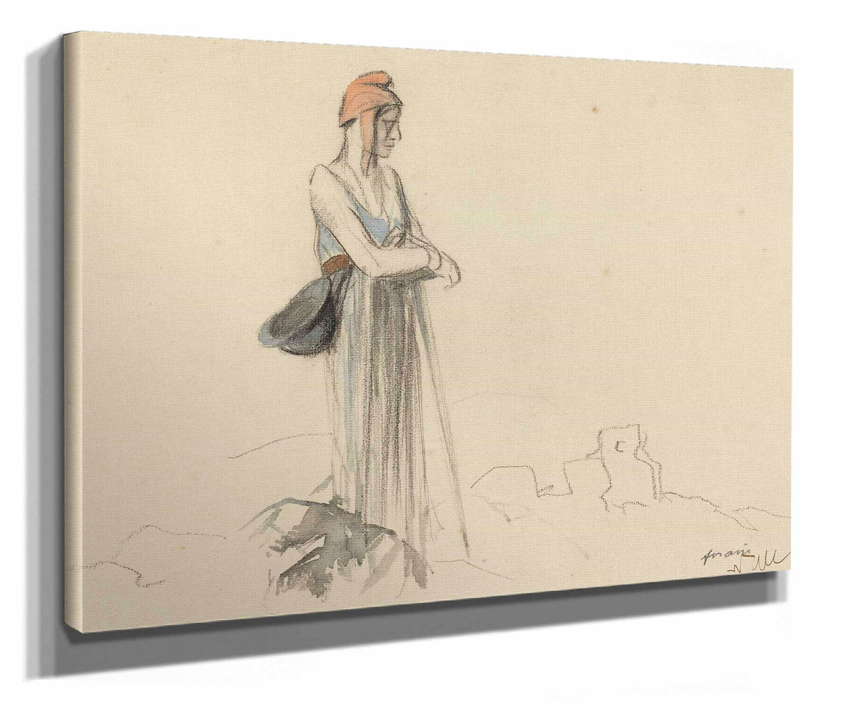 France Waits by Jean Louis Forain