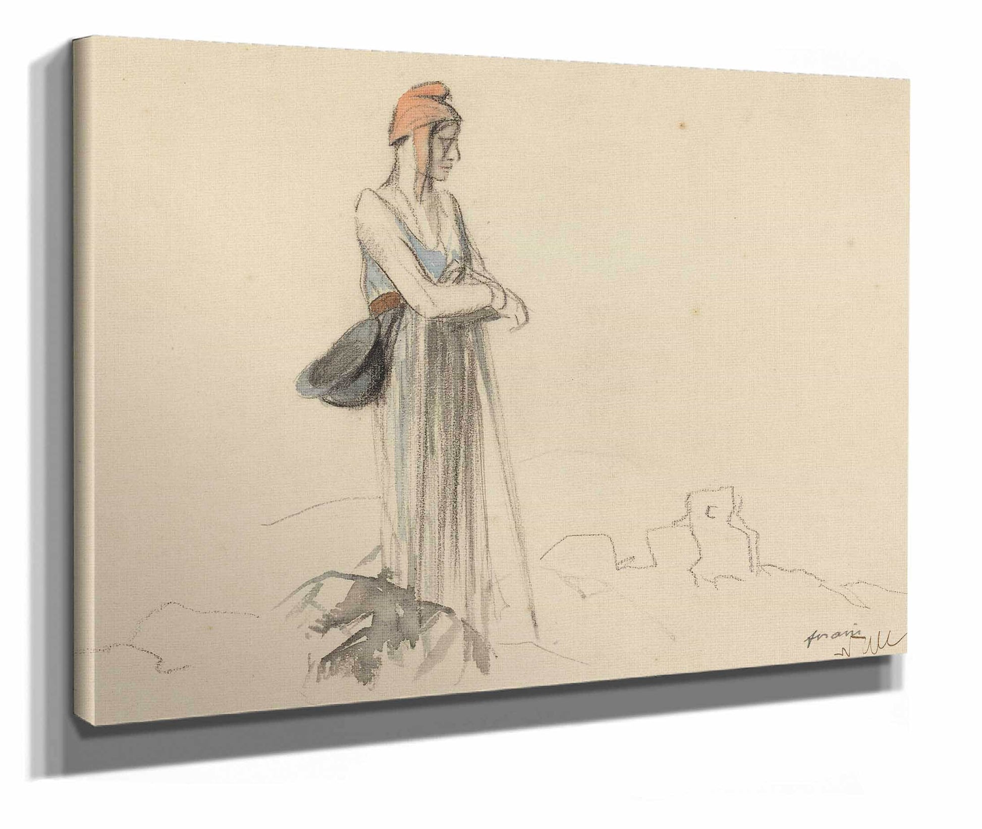 France Waits by Jean Louis Forain