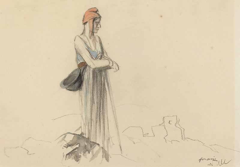 France Waits by Jean Louis Forain
