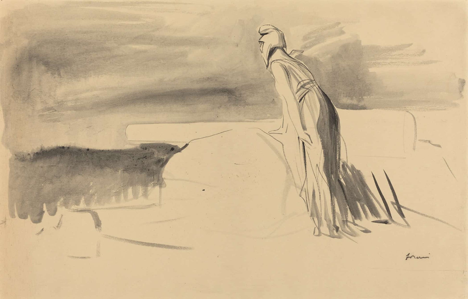 France Watching by Jean Louis Forain