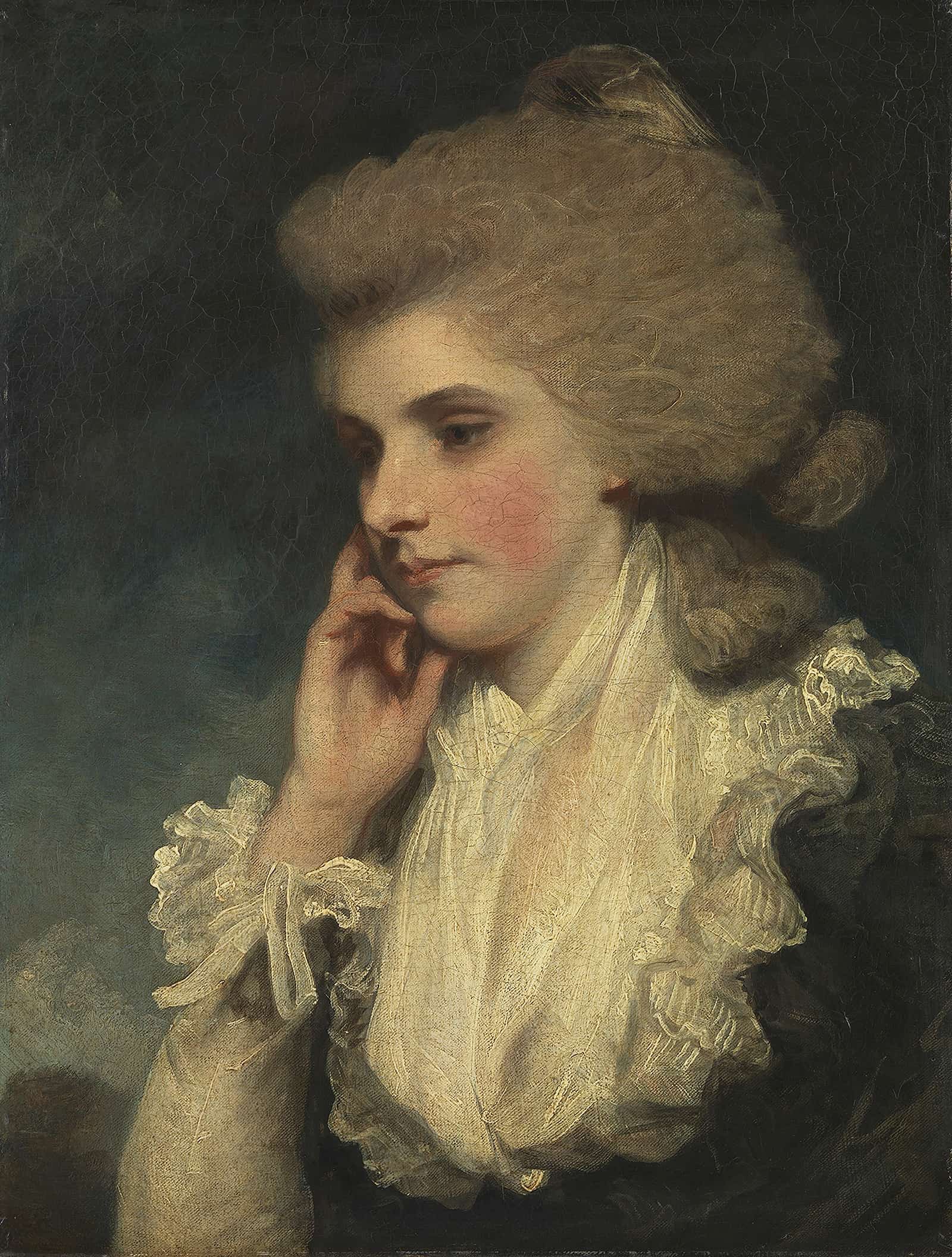 Frances Countess Of Lincoln  by Sir Joshua Reynolds