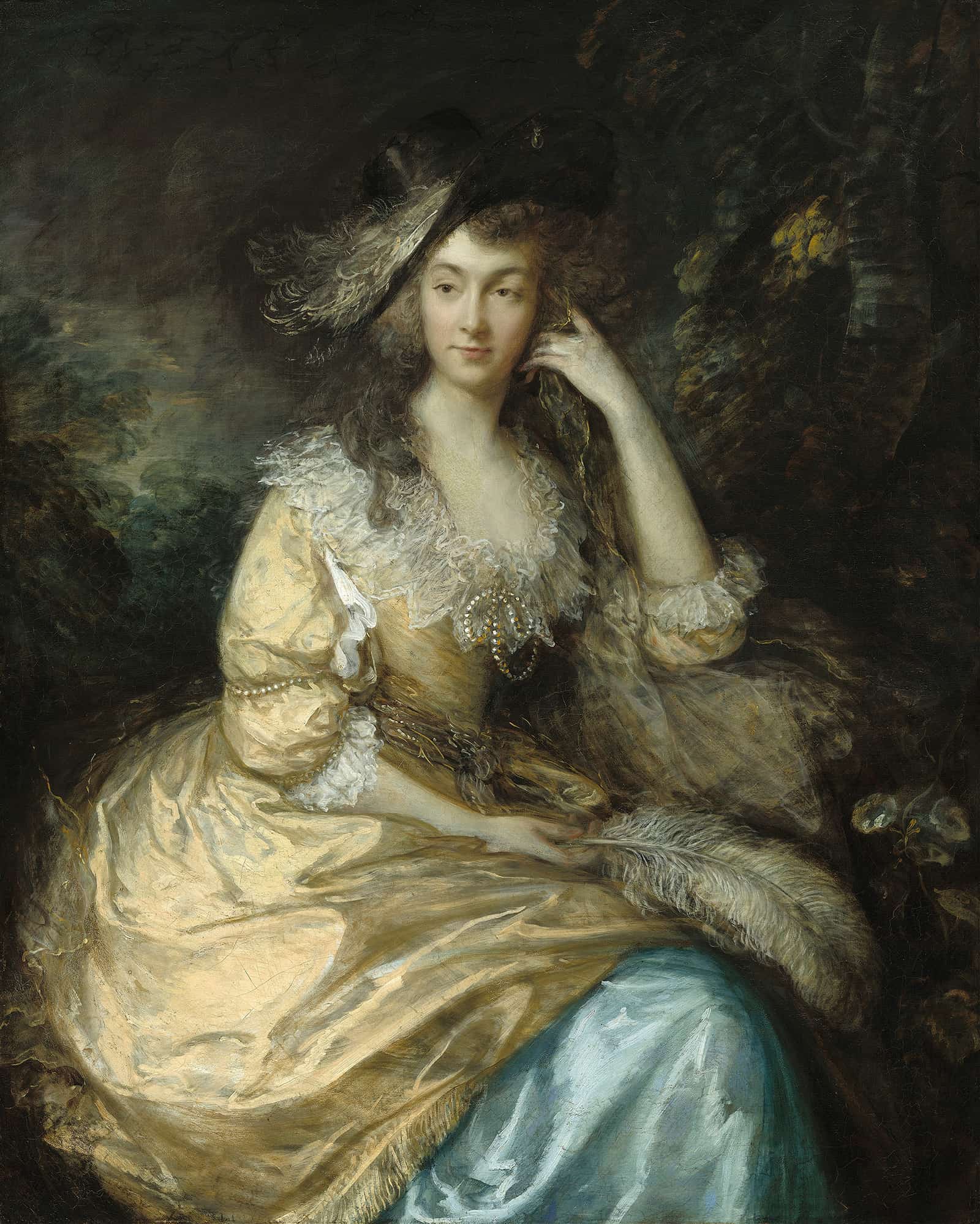 Frances Susannalady De Dunstanville by Thomas Gainsborough
