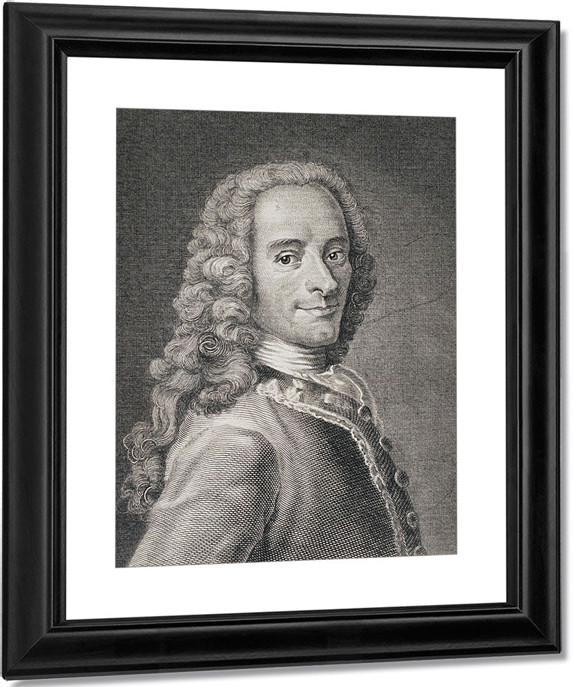 Francois Marie Arouet de Voltaire Tote Bag by Maurice Quentin de la Tour -  Pixels