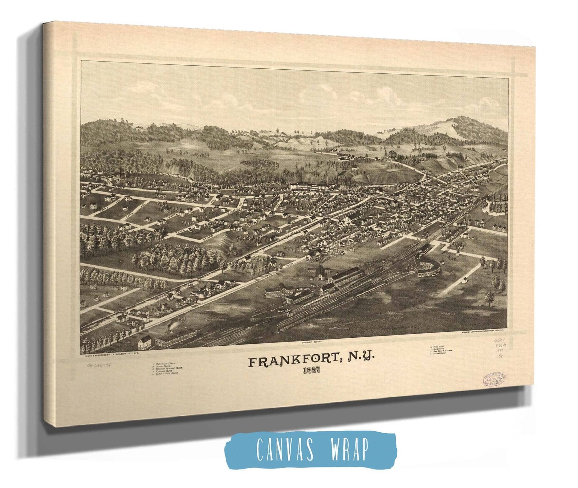 Frankfort Ny 1887 State of New York