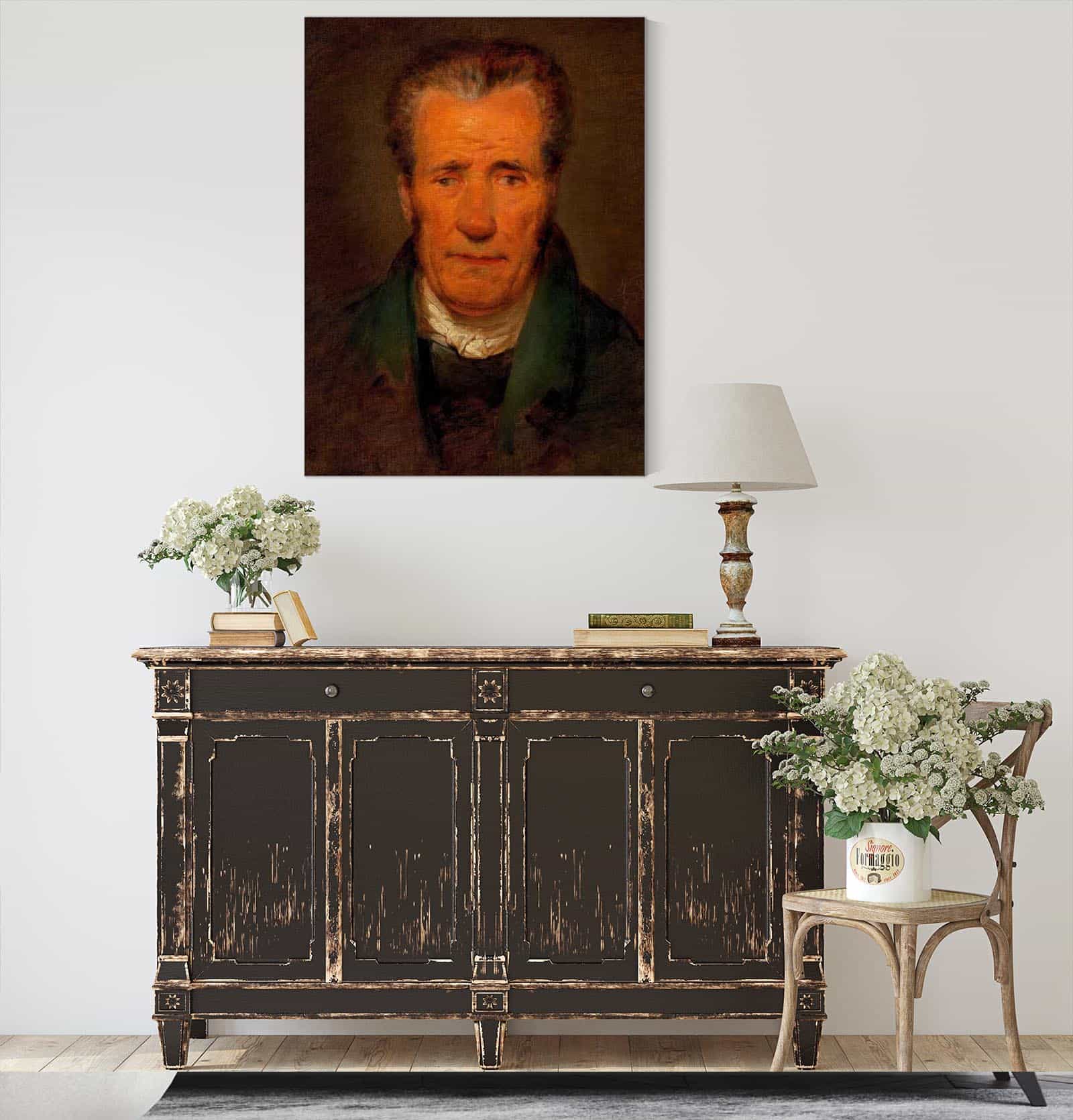 Franz De Paula Amerling Grobvater Des Kunstlers by Friedrich Von Amerling
