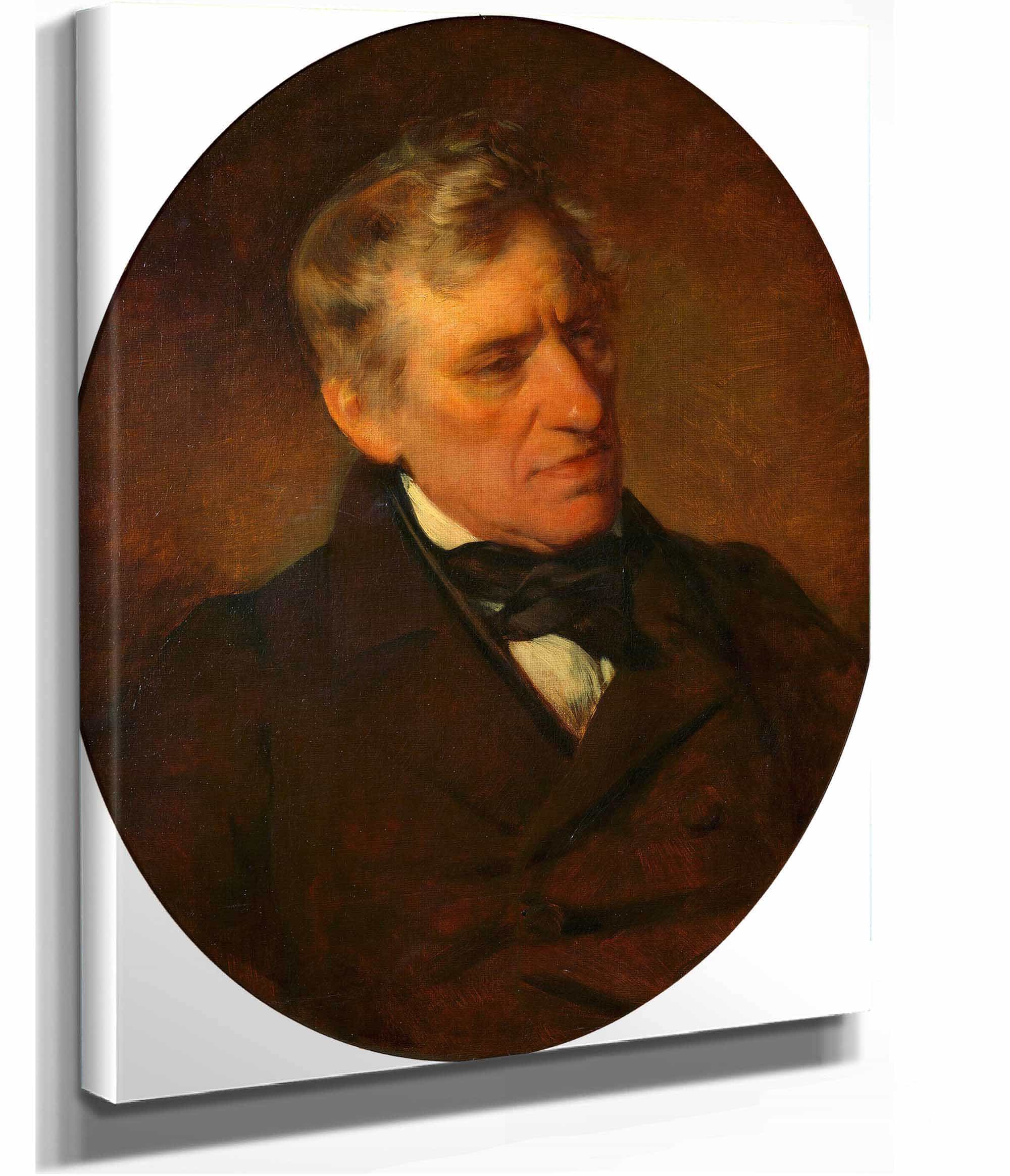 Franz Grillparzer by Friedrich Von Amerling