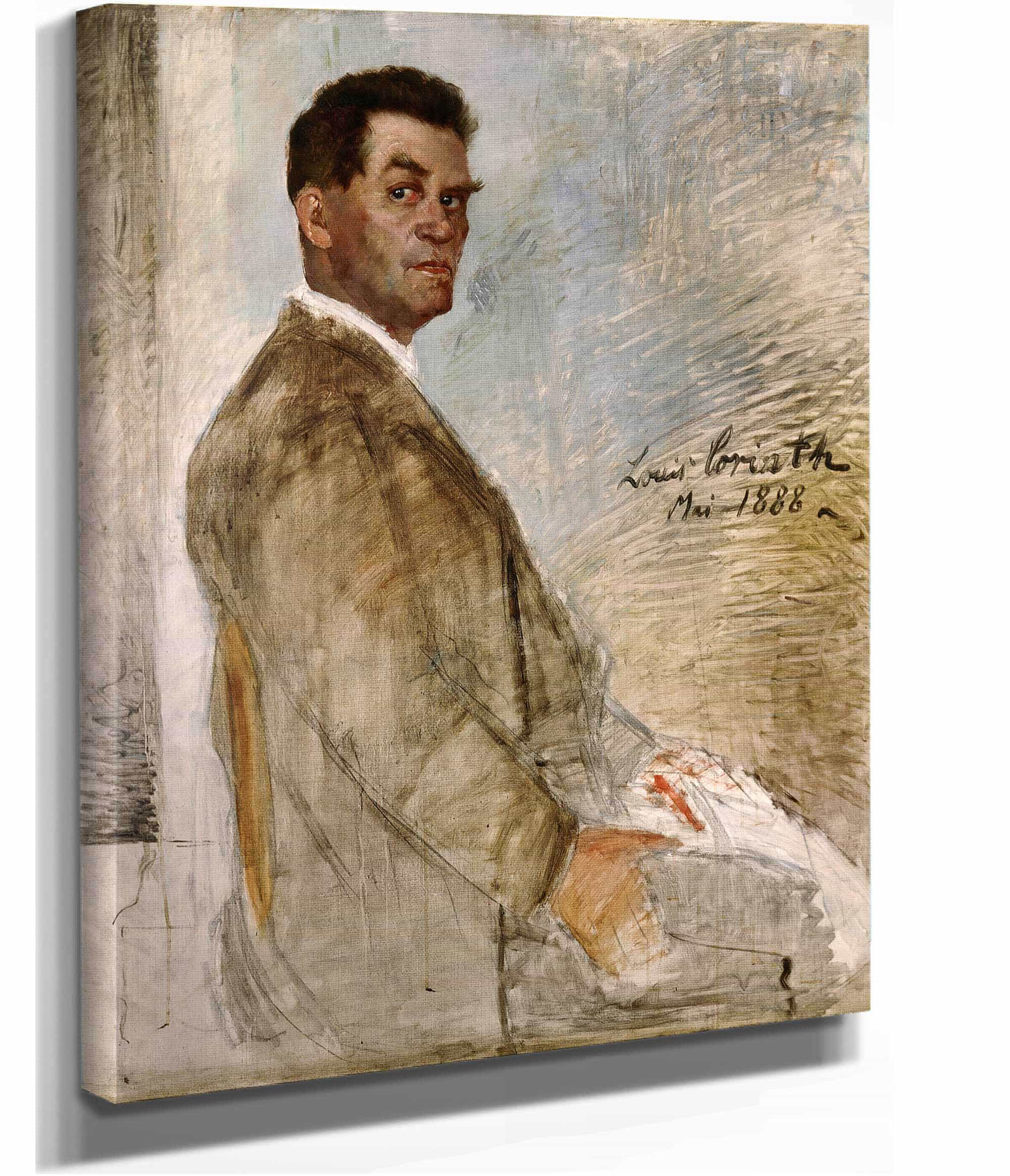 Franz Heinrich Corinth The Artists Father by Lovis Corinth