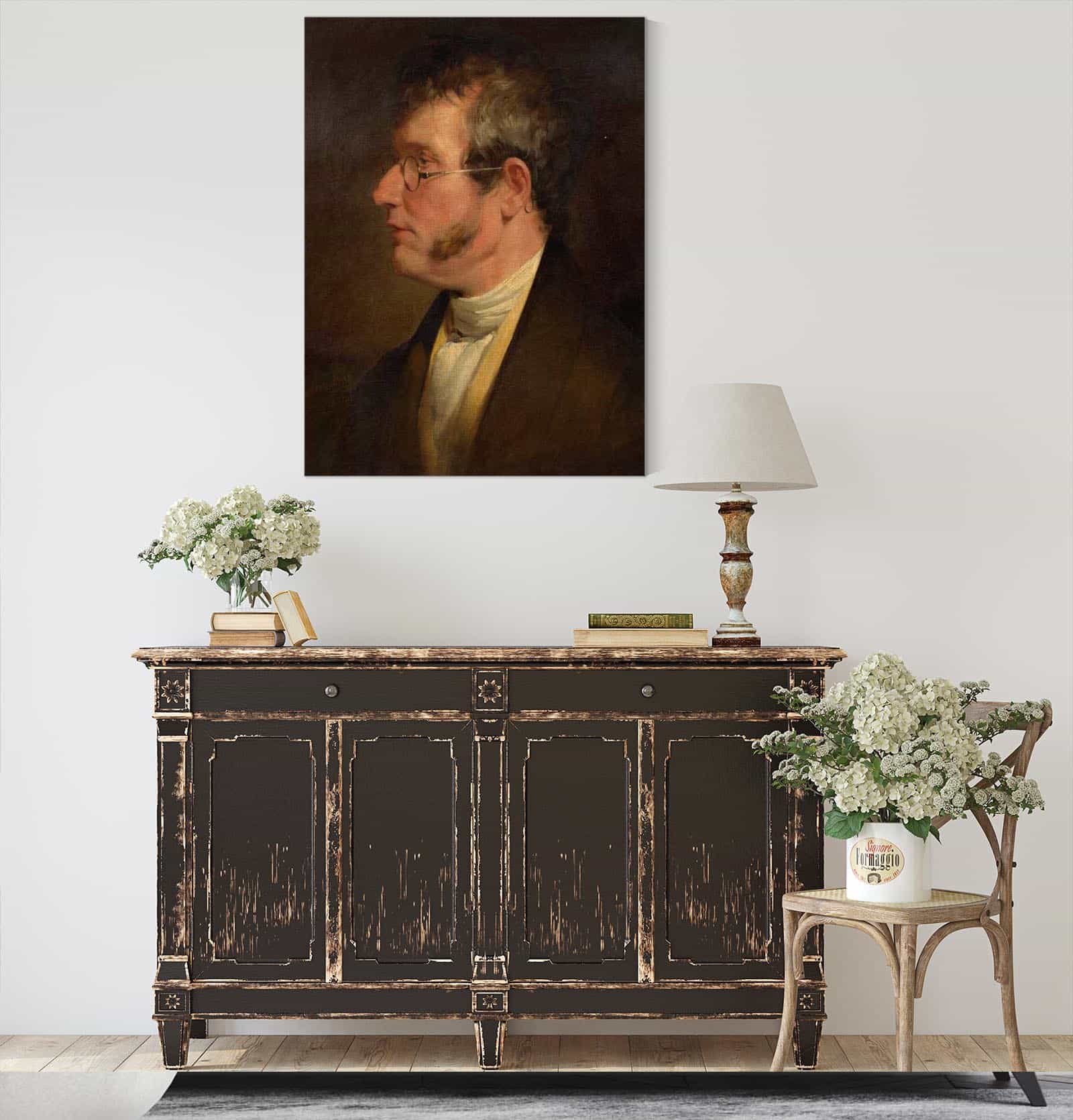 Franz Xaver Amerling Vater Des Kunstlers by Friedrich Von Amerling