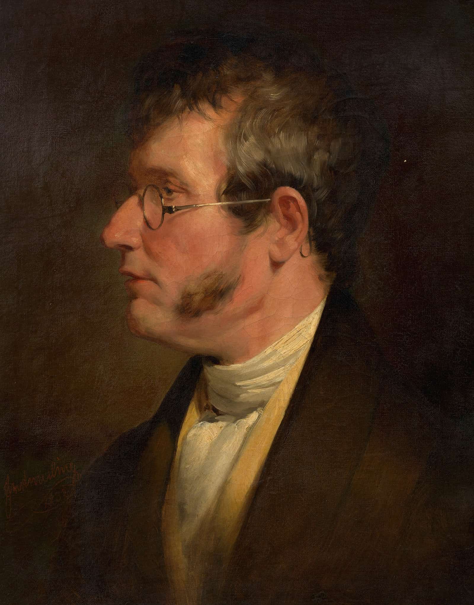 Franz Xaver Amerling Vater Des Kunstlers by Friedrich Von Amerling