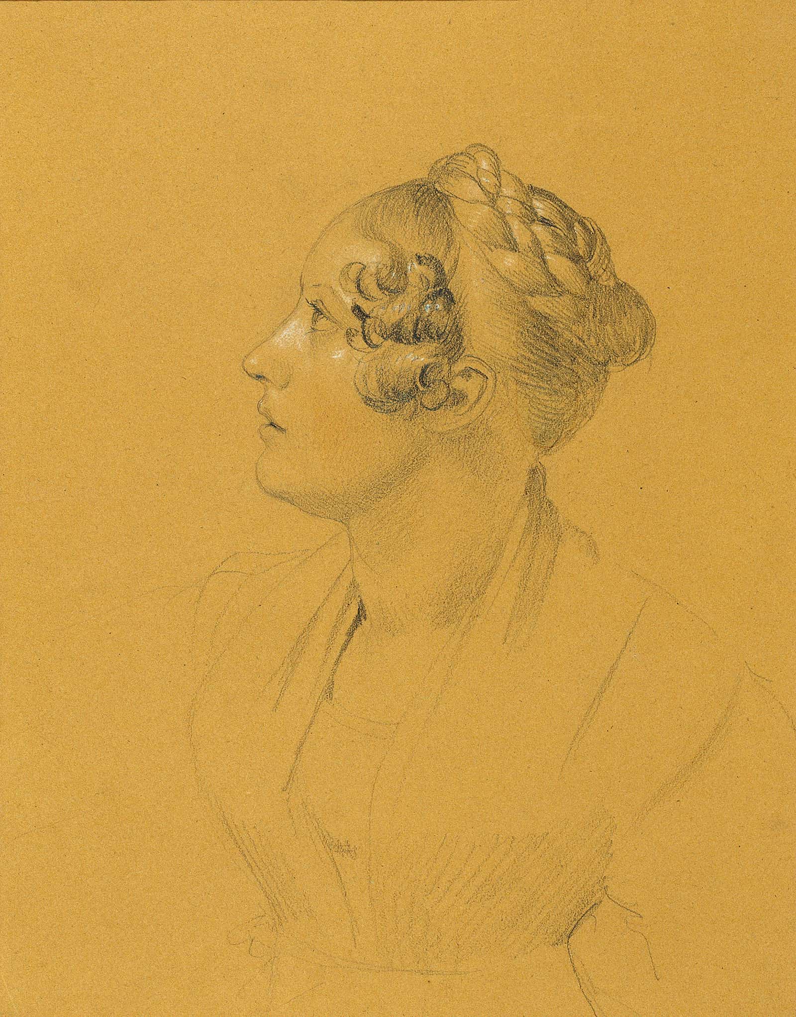 Frau Steger Before by Johann Peter Krafft