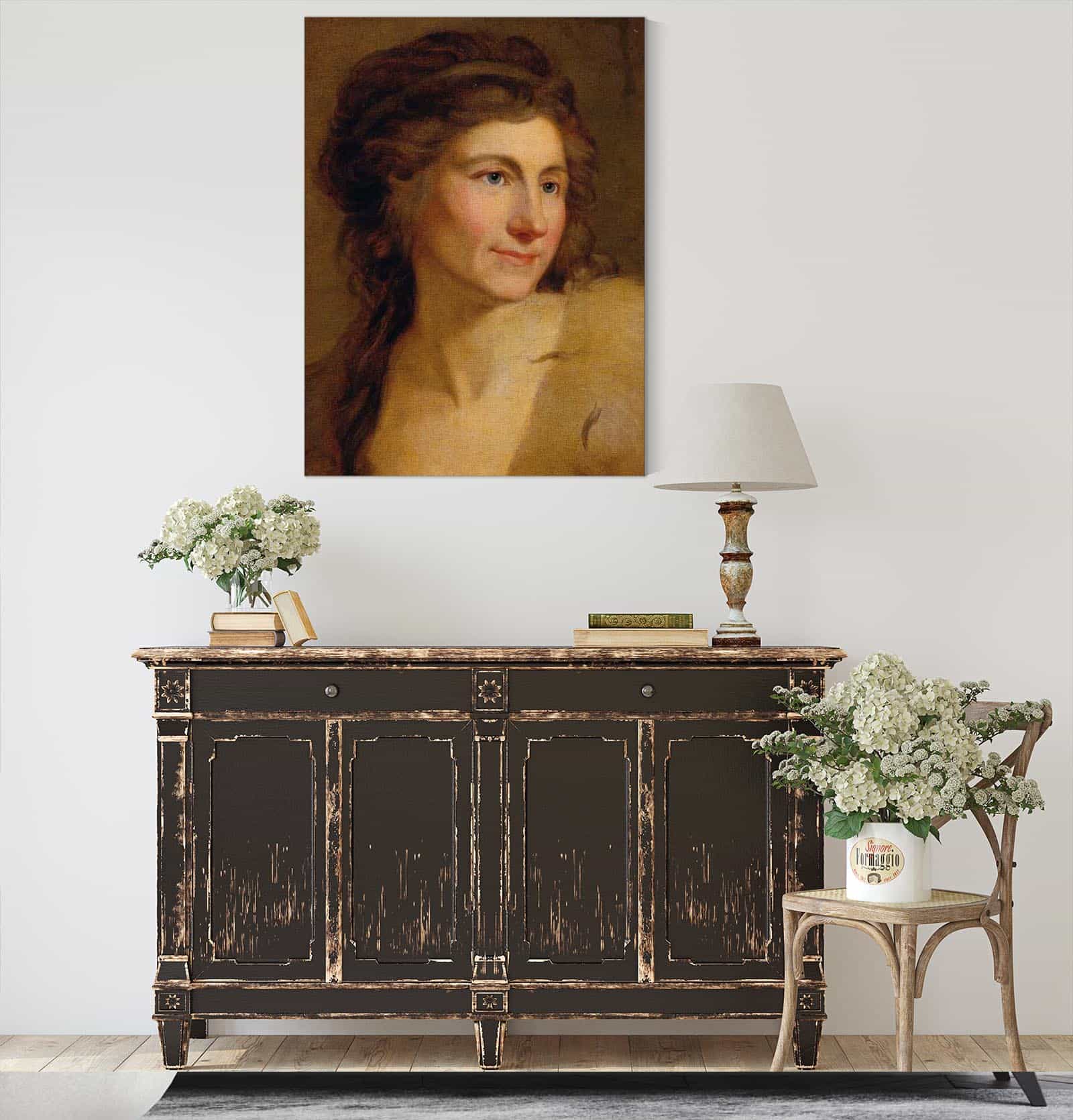 Frauenbildnis by Johann Baptist Von Lampi The Elder