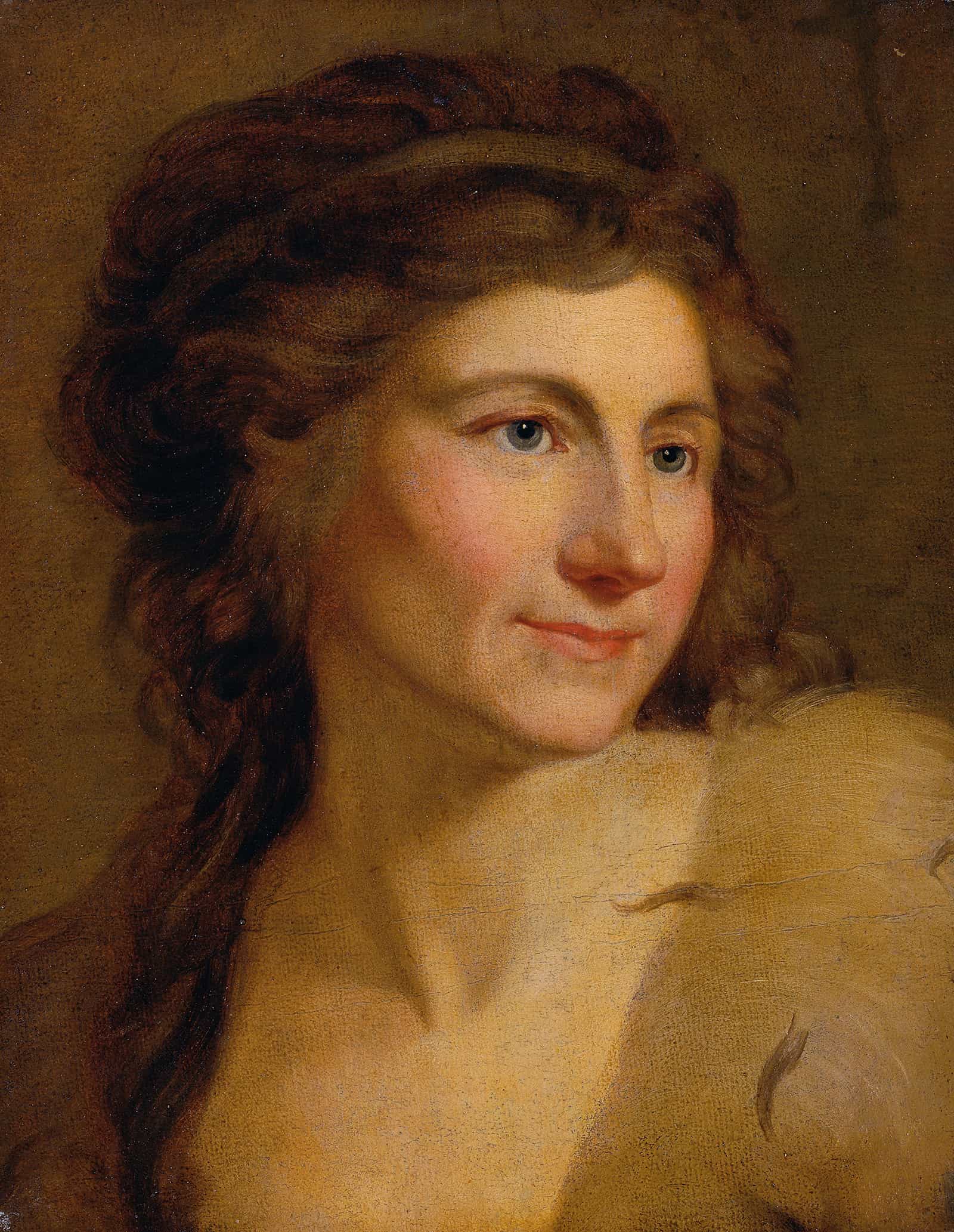 Frauenbildnis by Johann Baptist Von Lampi The Elder