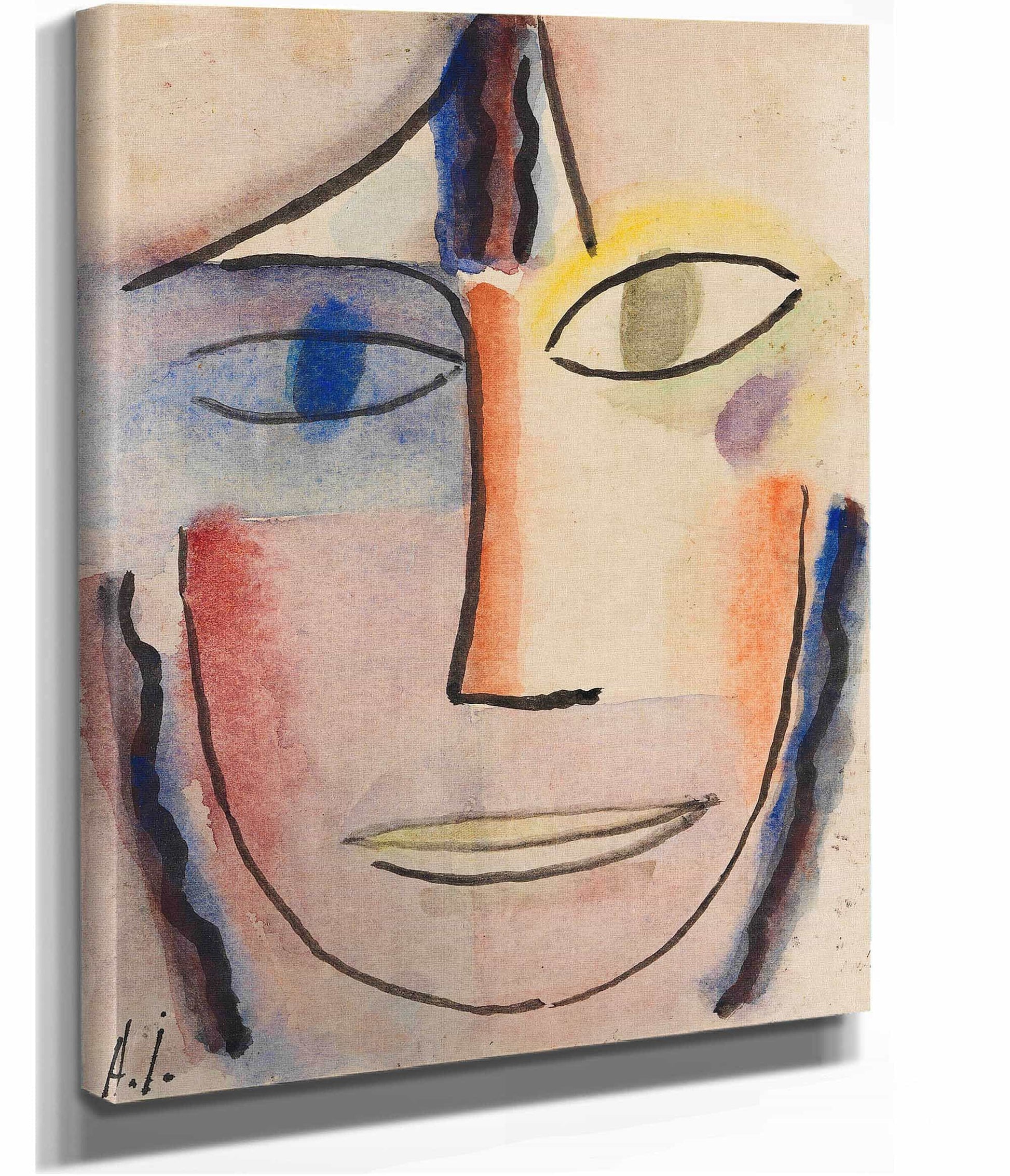 Frauenkopf Femina by Alexej Von Jawlensky