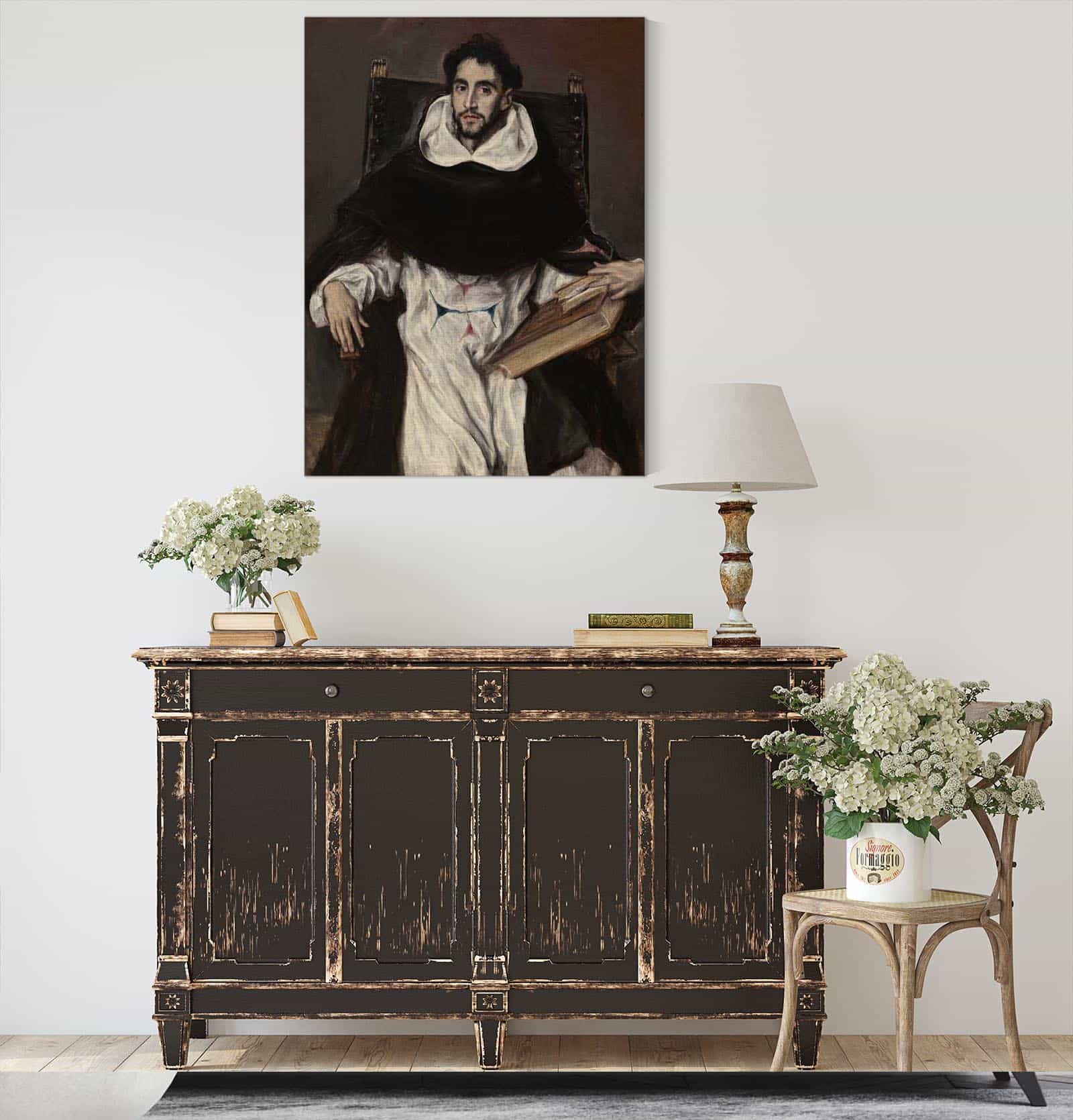 Fray Hortensio Felix Paravicino by El Greco