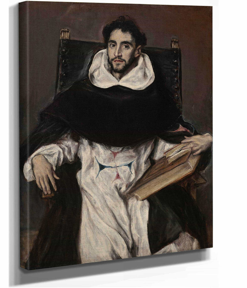 Fray Hortensio Felix Paravicino by El Greco