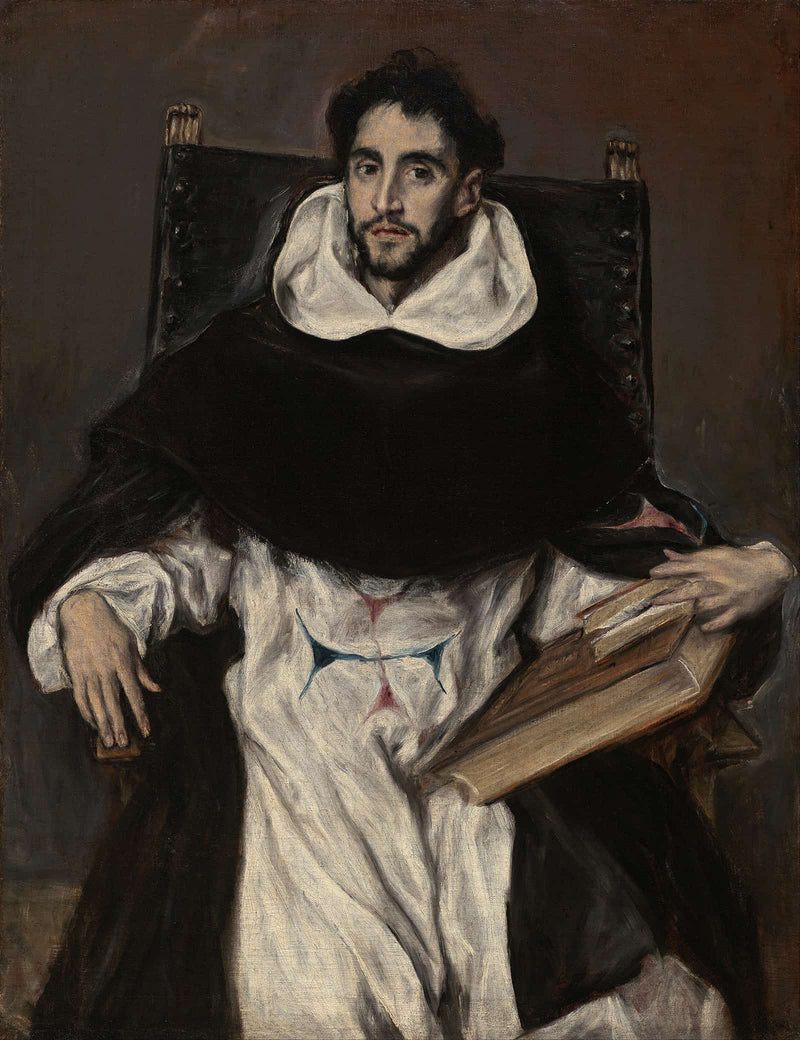 Fray Hortensio Felix Paravicino by El Greco