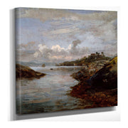 Fredriksberg Fortifications On Nordnes In Bergen by Johan Christian Dahl