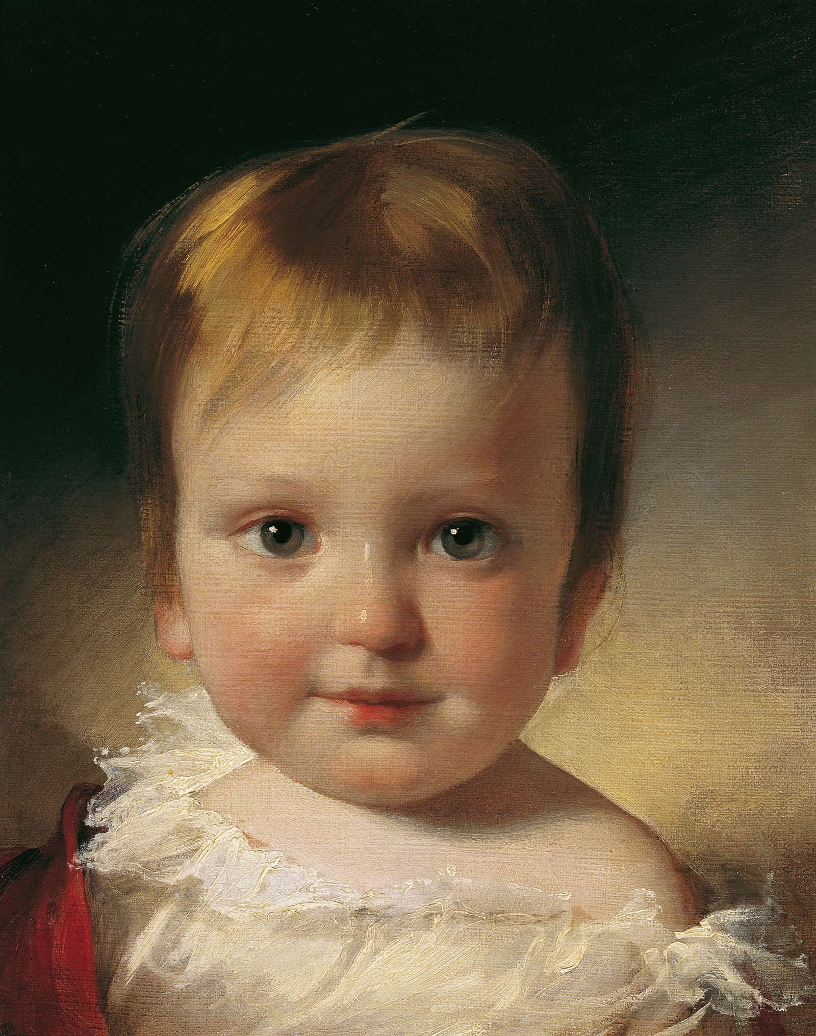 Freiherr Alexander Vesque Von Puttlingen Als Kind by Friedrich Von Amerling