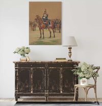 French Cuirassier by Jean Baptiste Edouard Detaille